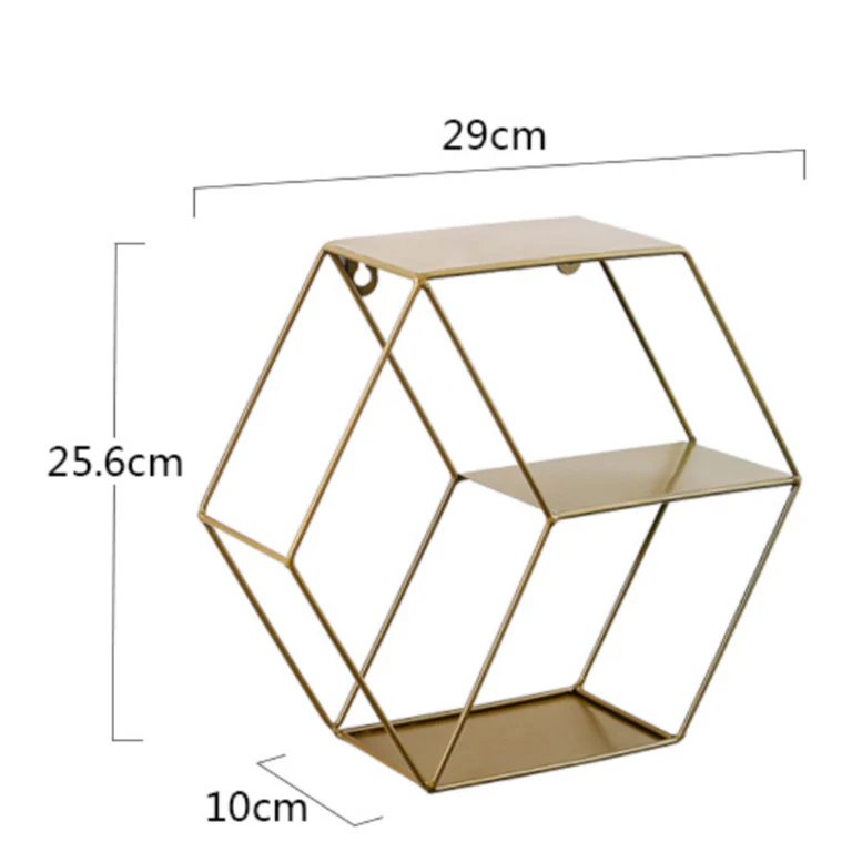 Hexagon Wall Shelf - Image 4