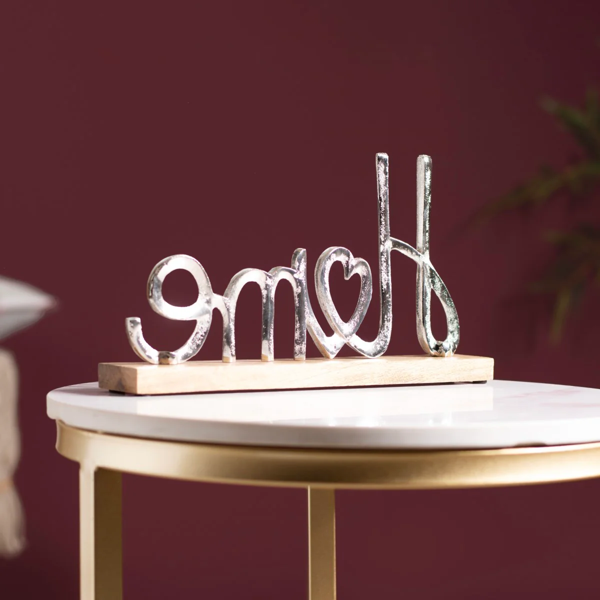 Home Lettering Showpiece For Living Room Decor - Image 3
