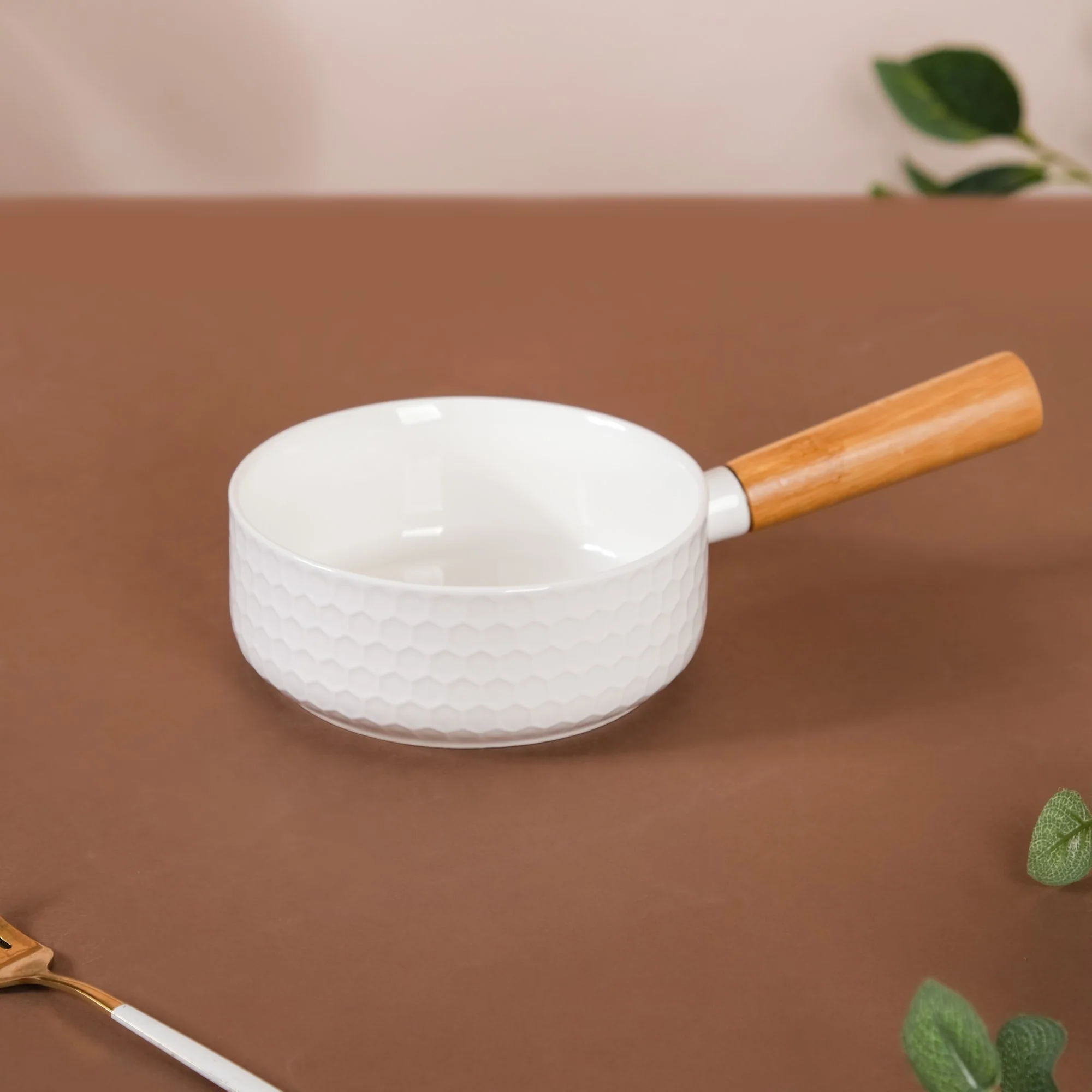 Honeycomb Bowl with Handle - Image 6