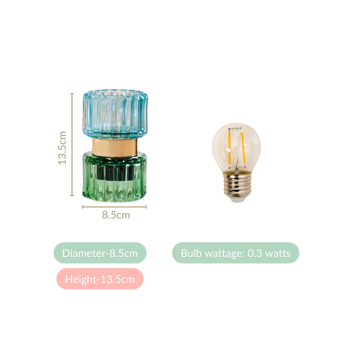 Hourglass Battery LED Lamp - Image 4