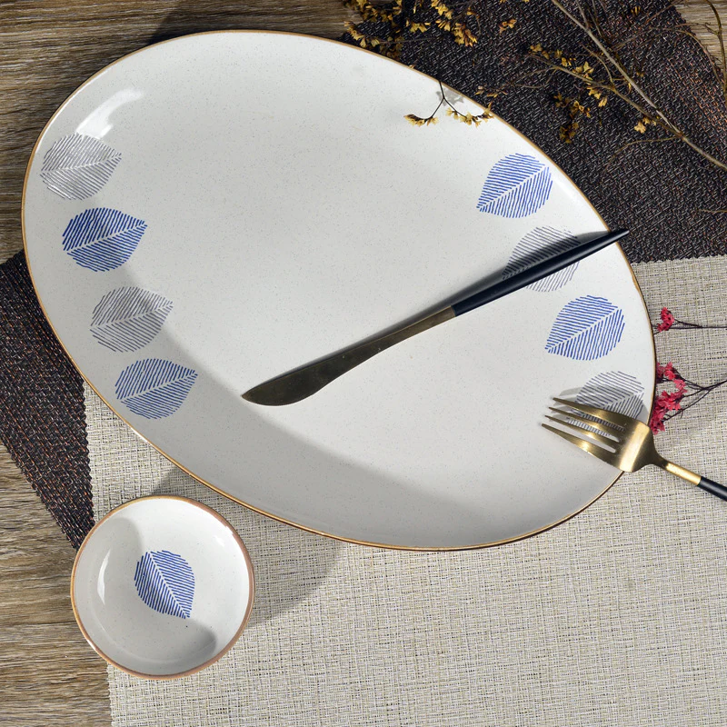 House of Eden Four Leaf Long Plate 14 Inch - Image 10