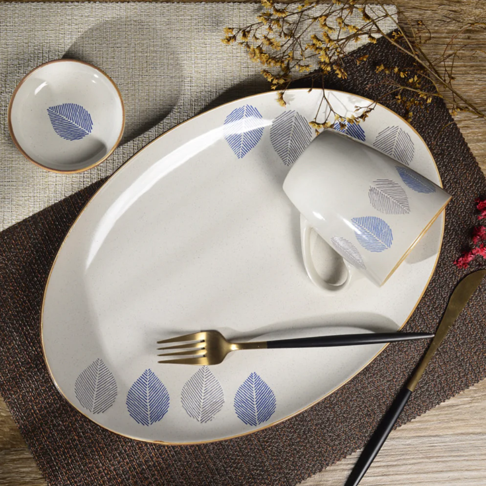 House of Eden Four Leaf Long Plate 14 Inch - Image 12