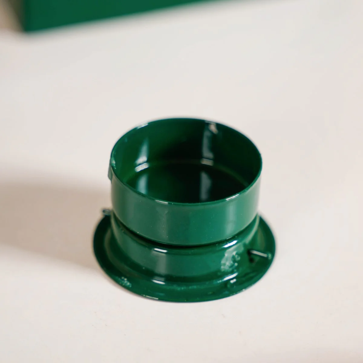 House Shaped Lantern With Handle Green - Image 11