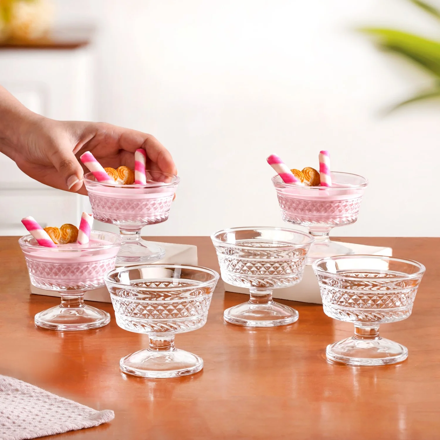 Ice Cream Dessert Bowls Set Of 6 120ml - Image 3