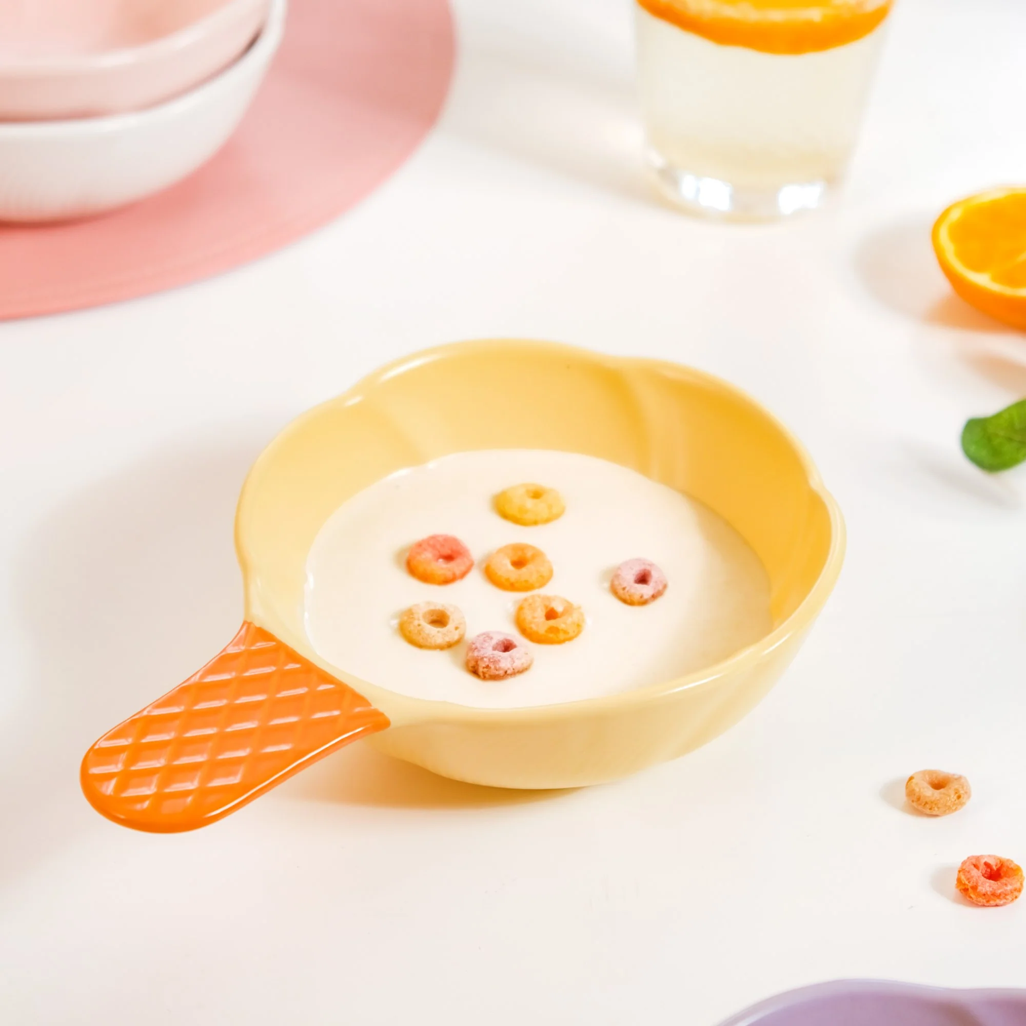 Ice Cream Shape Bowl With Handle 400 ml - Image 8