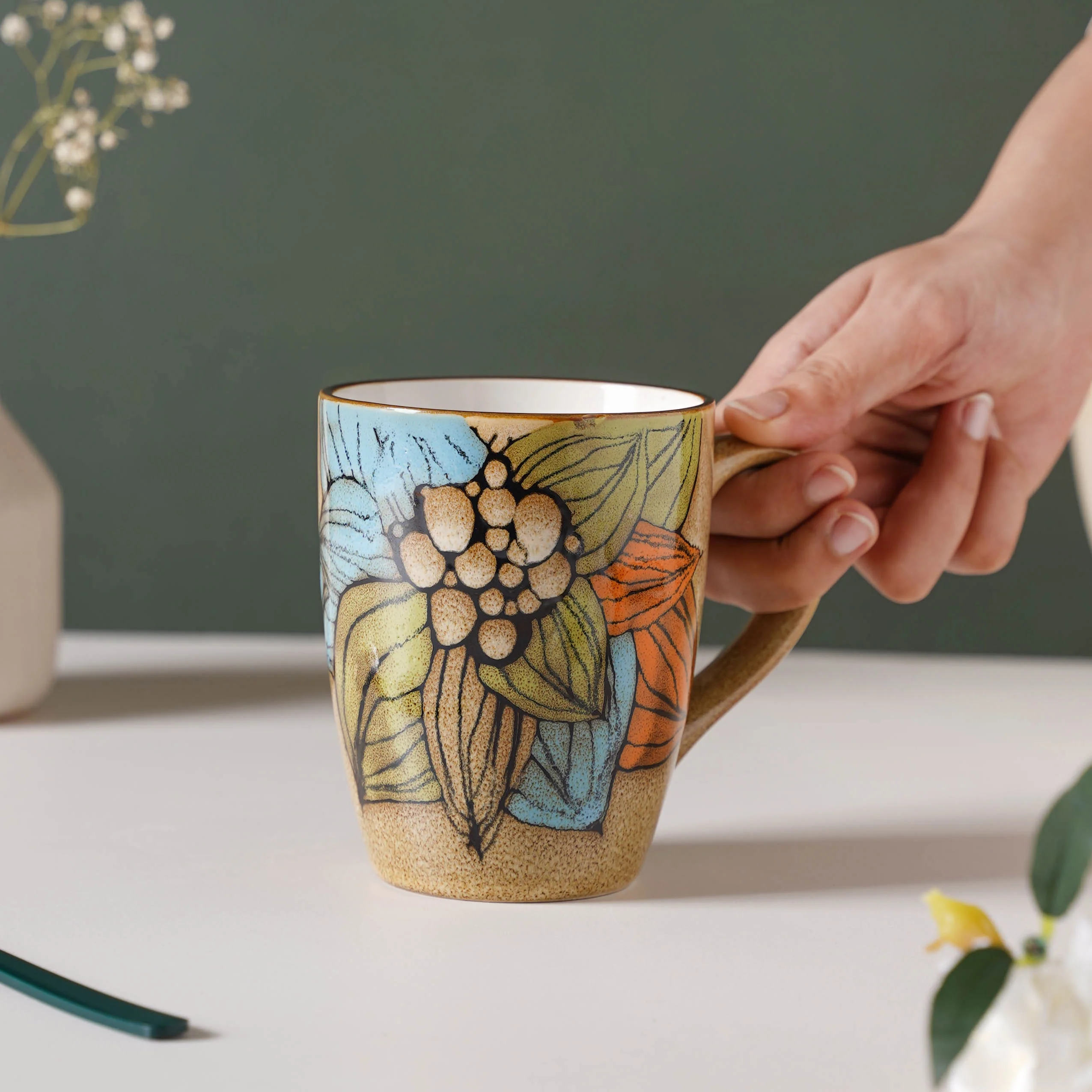 Ikebana Tea Cup 350 ml - Image 2