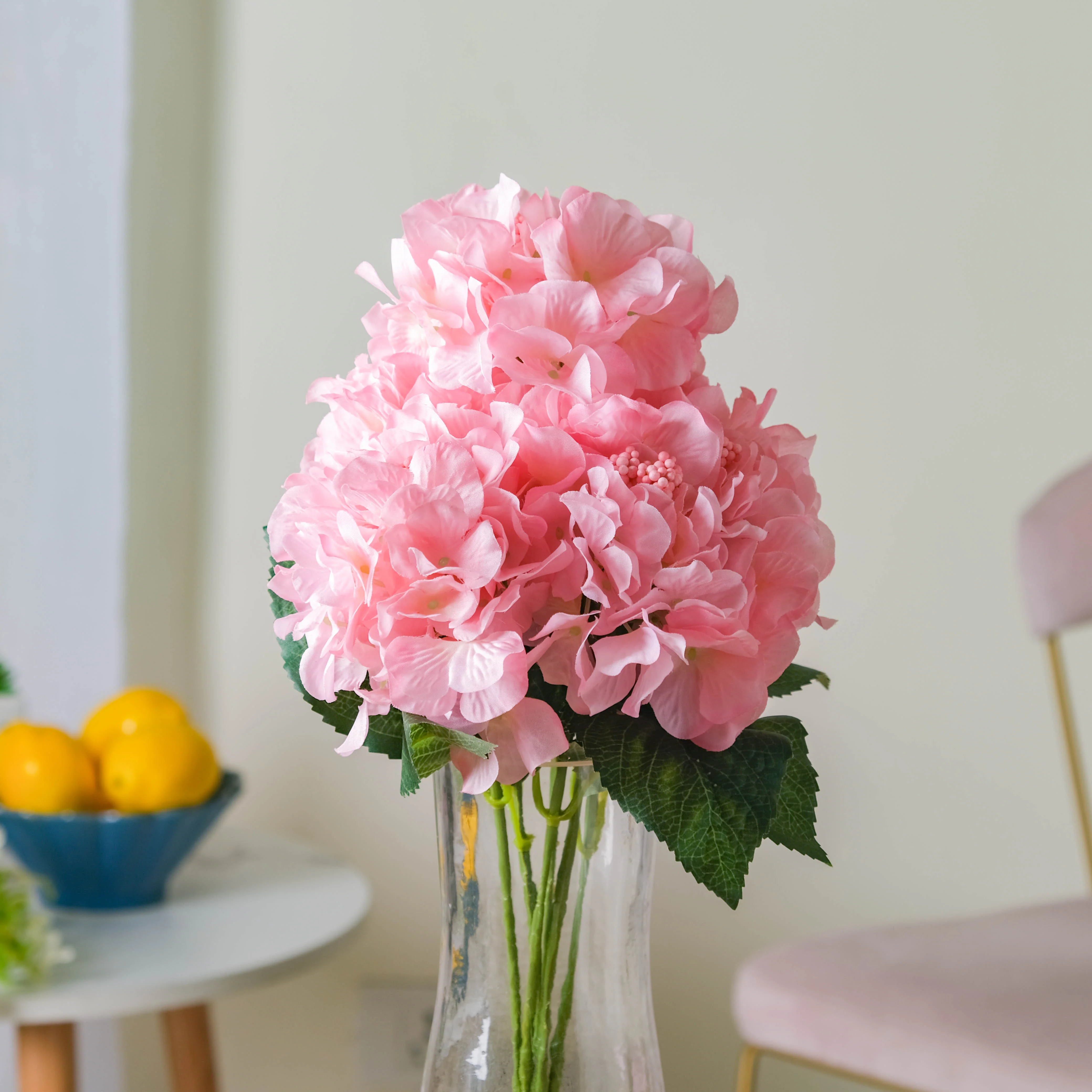 Imitation Hydrangea Blossoms