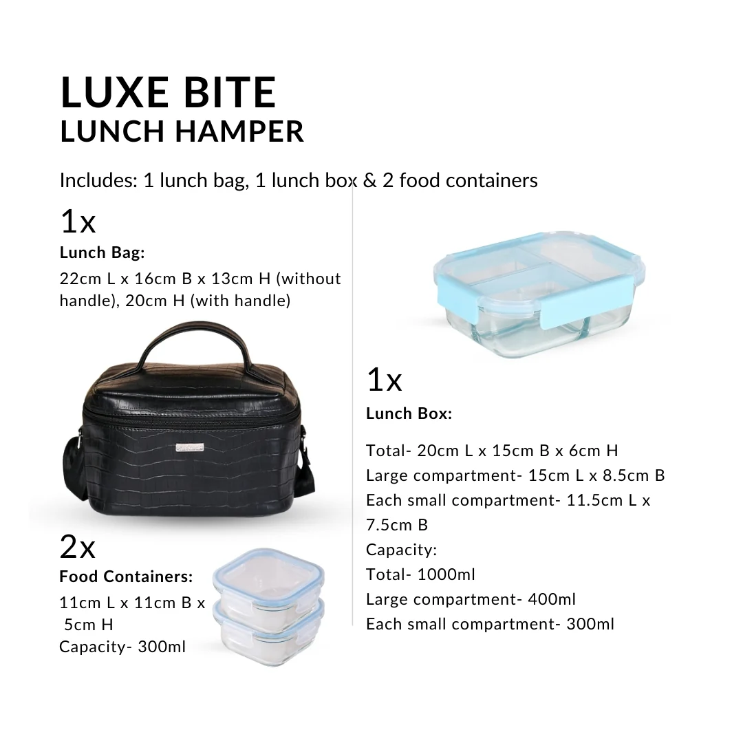 Insulated Lunch Bag With Microwave Safe Boxes - Image 4