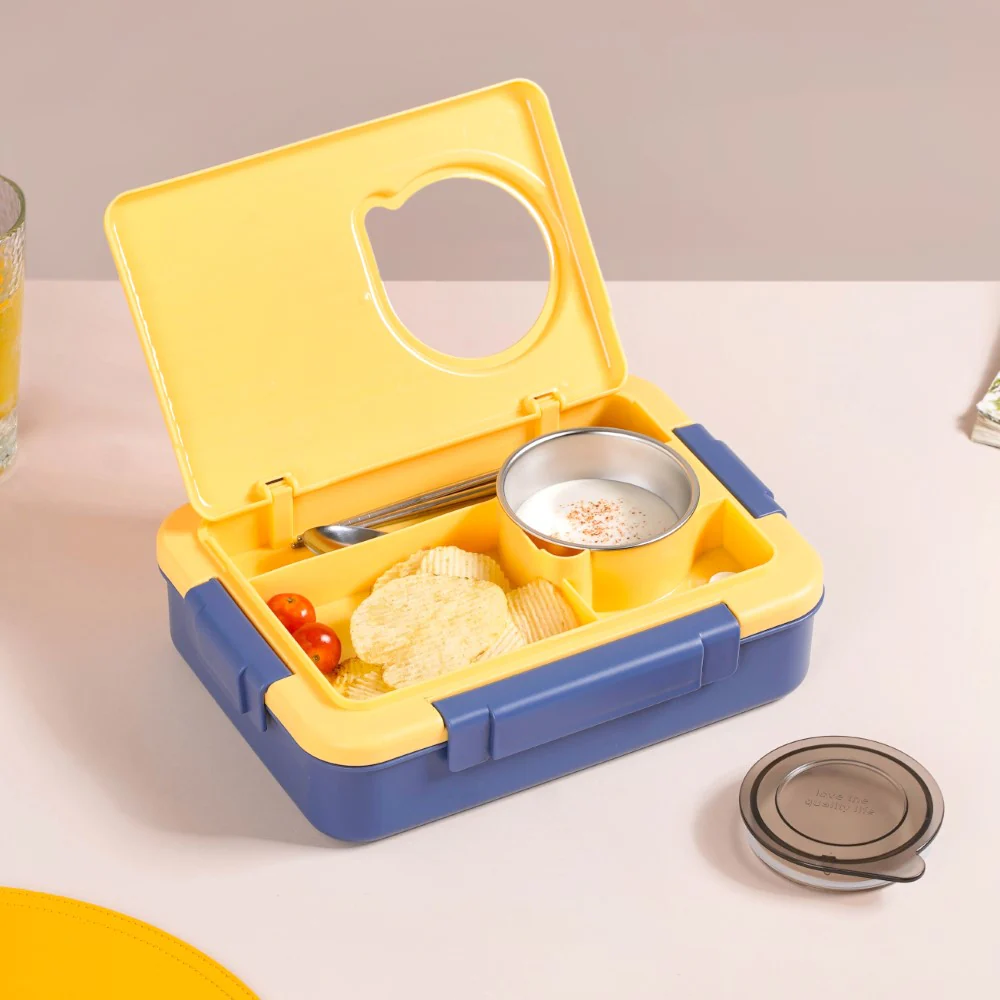 Blue insulated stainless steel tiffin box - Image 15
