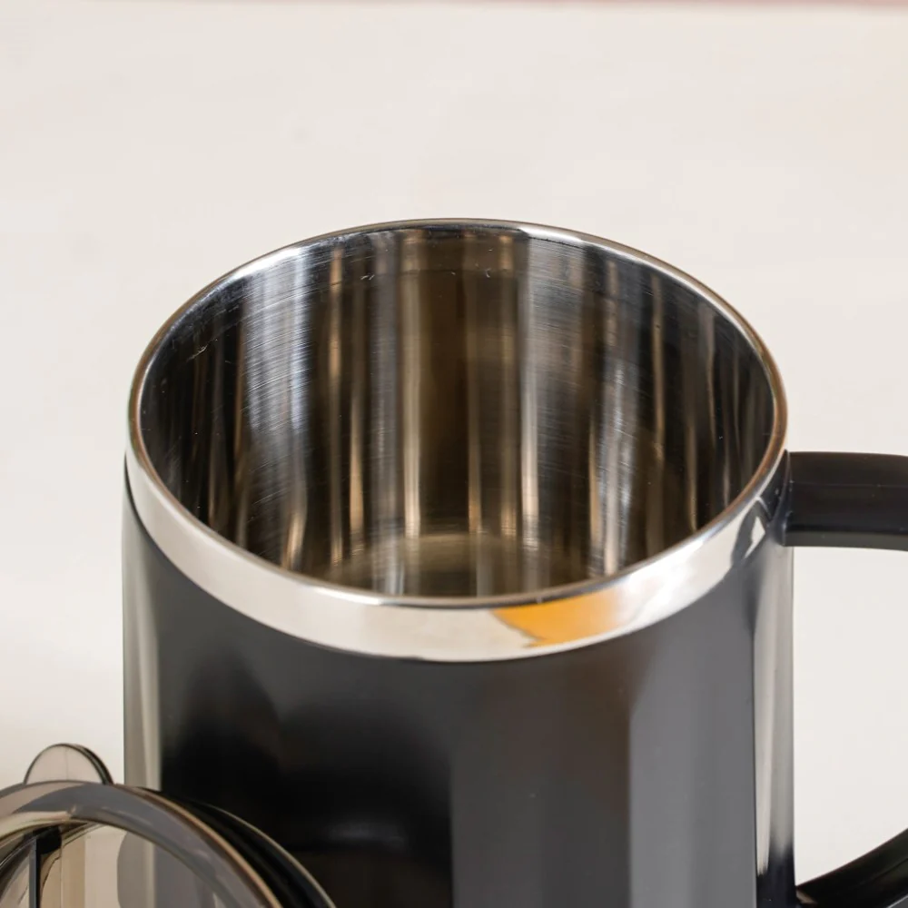 Travel Mug For Tea & Coffee Black 400ml - Image 17