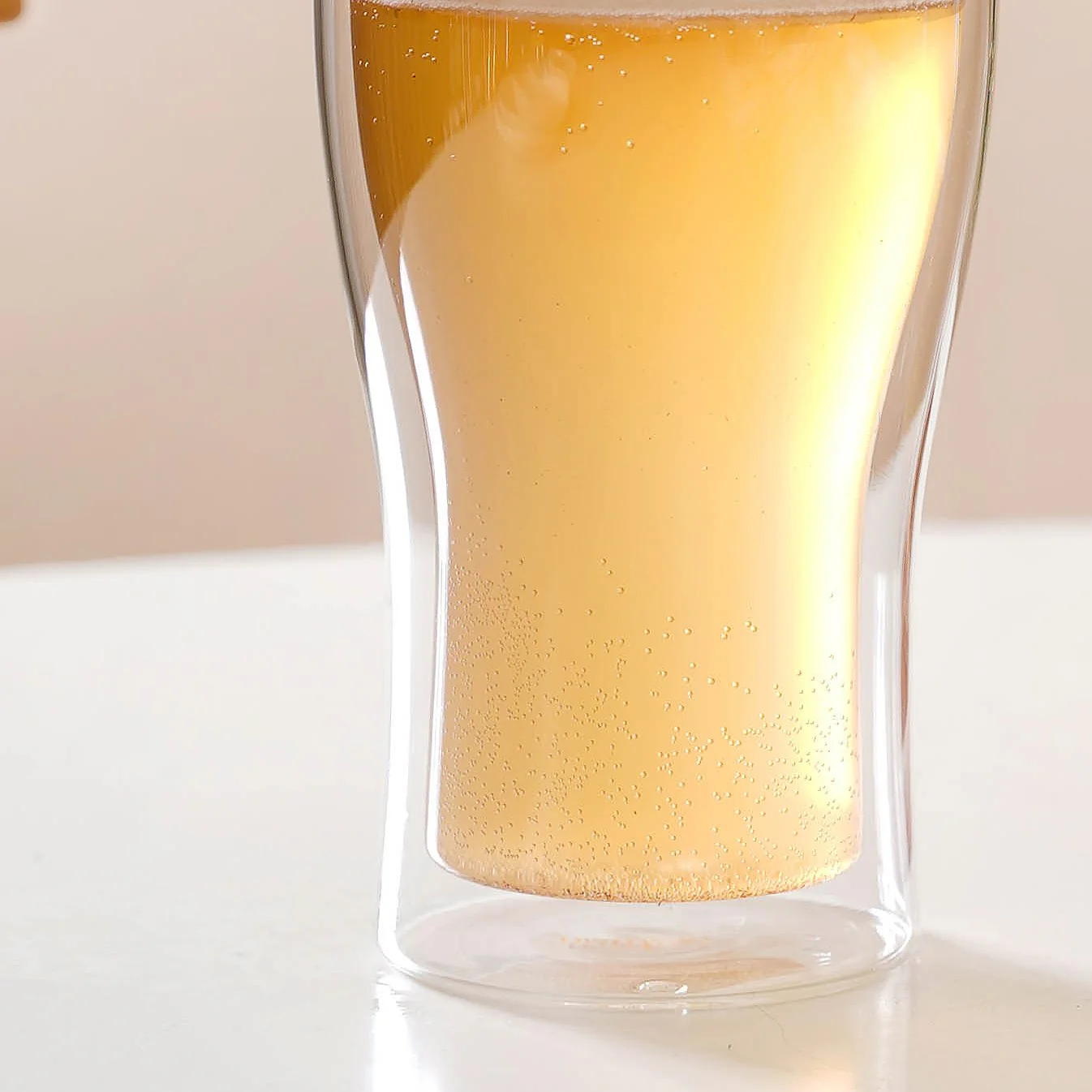 Irish Pint Beer Double Wall Glass Set Of 2 575ml - Image 6