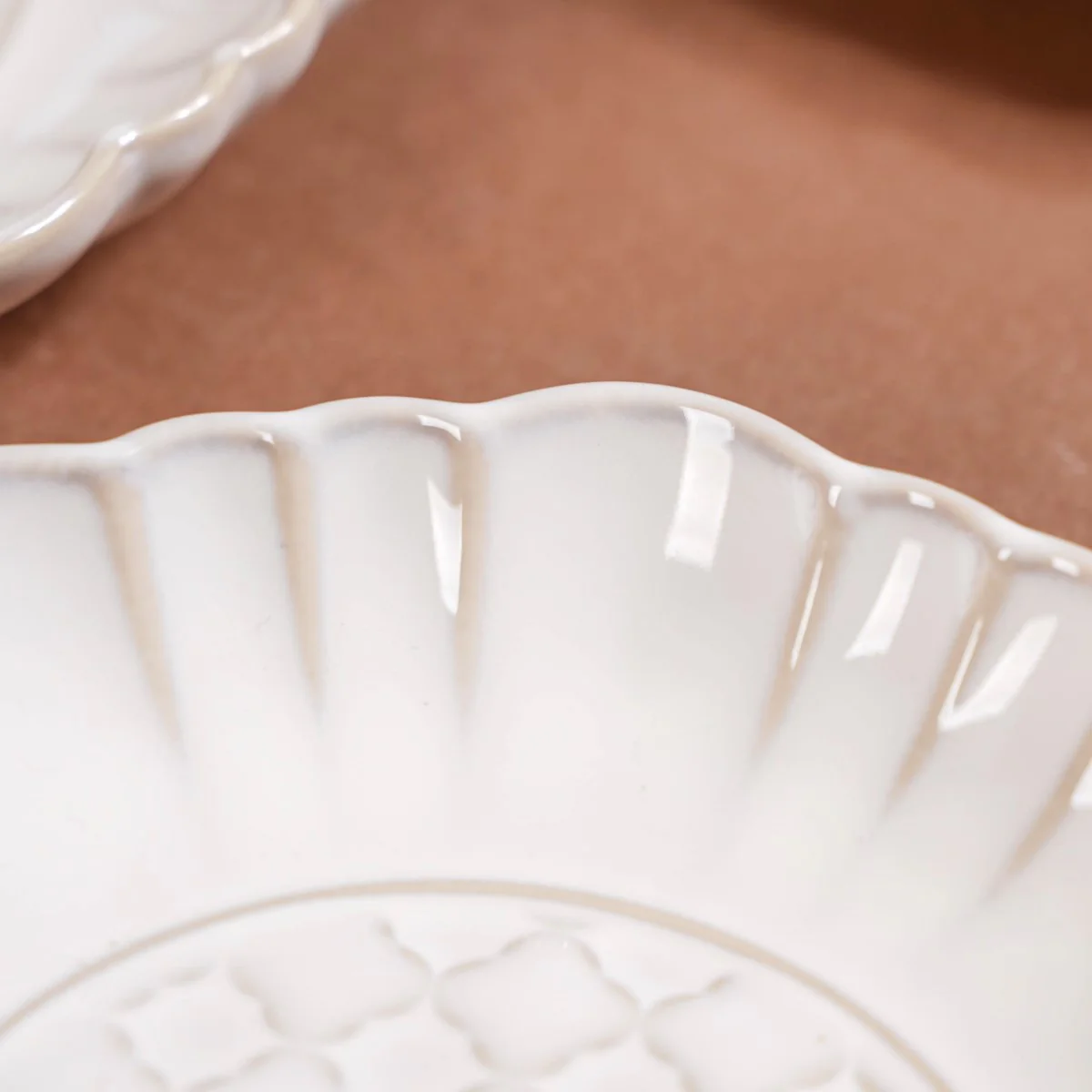 Ivory Dessert Plate Set Of 4 6 Inch - Image 8