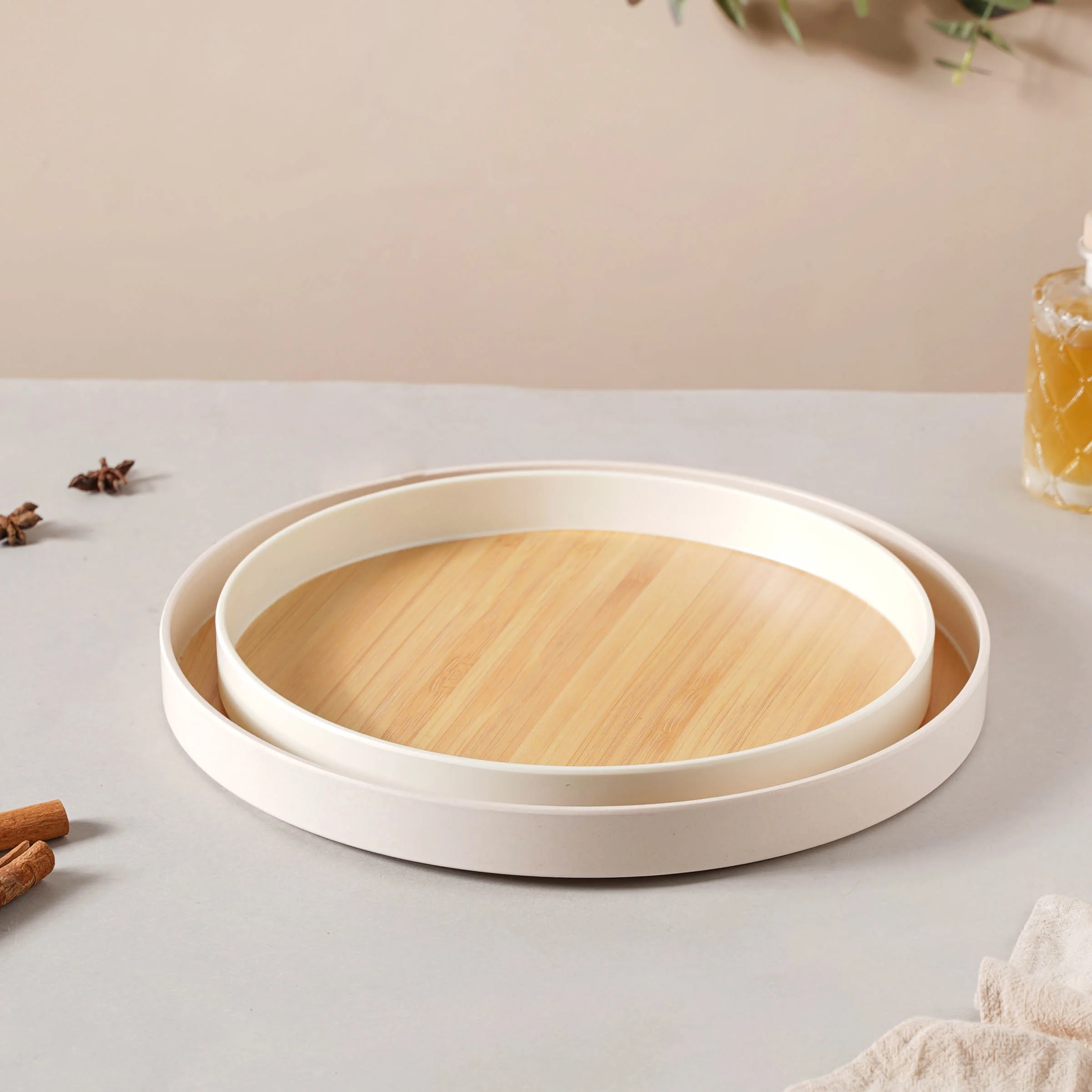 Japanese Bamboo Tea Tray - Image 10