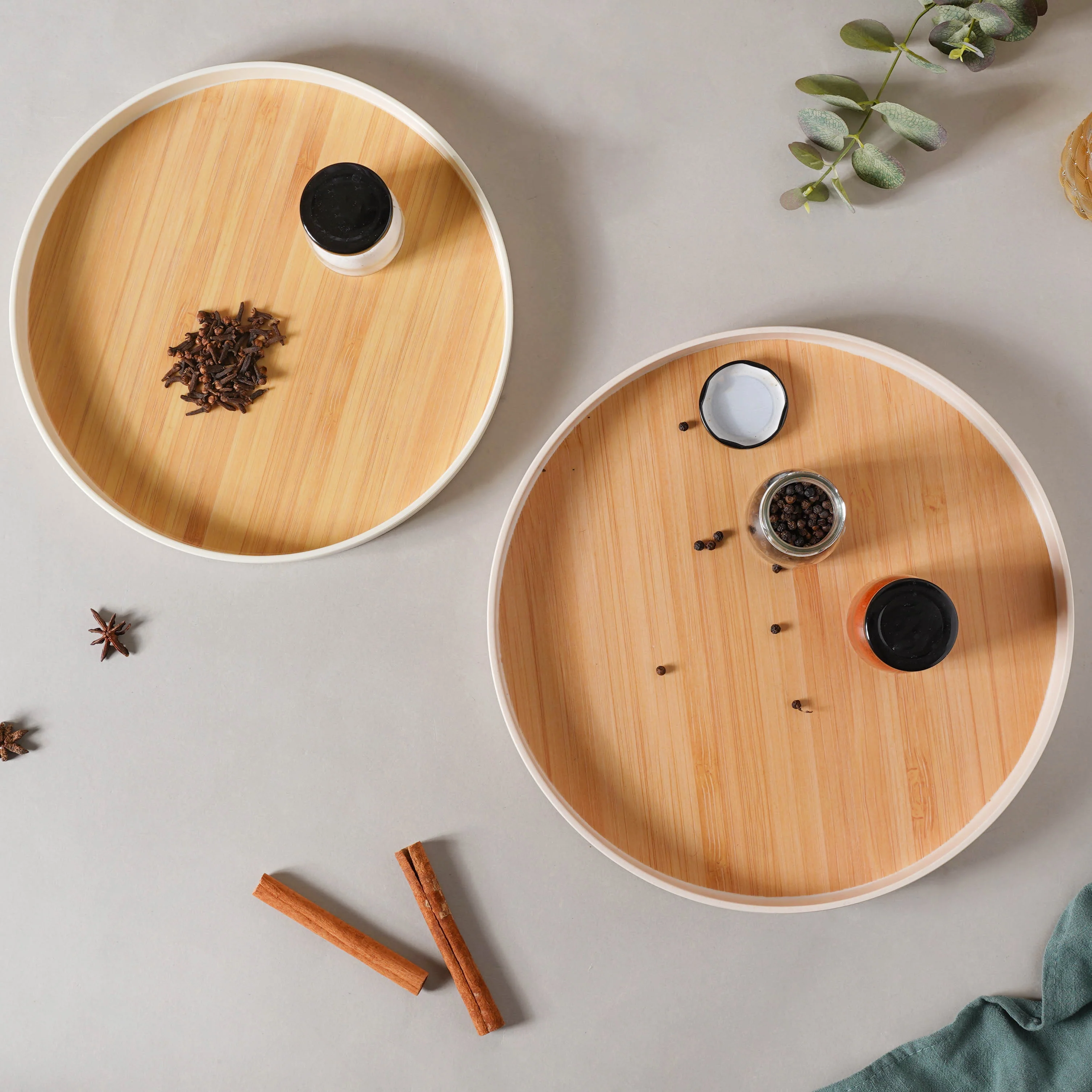 Japanese Bamboo Tea Tray - Image 11