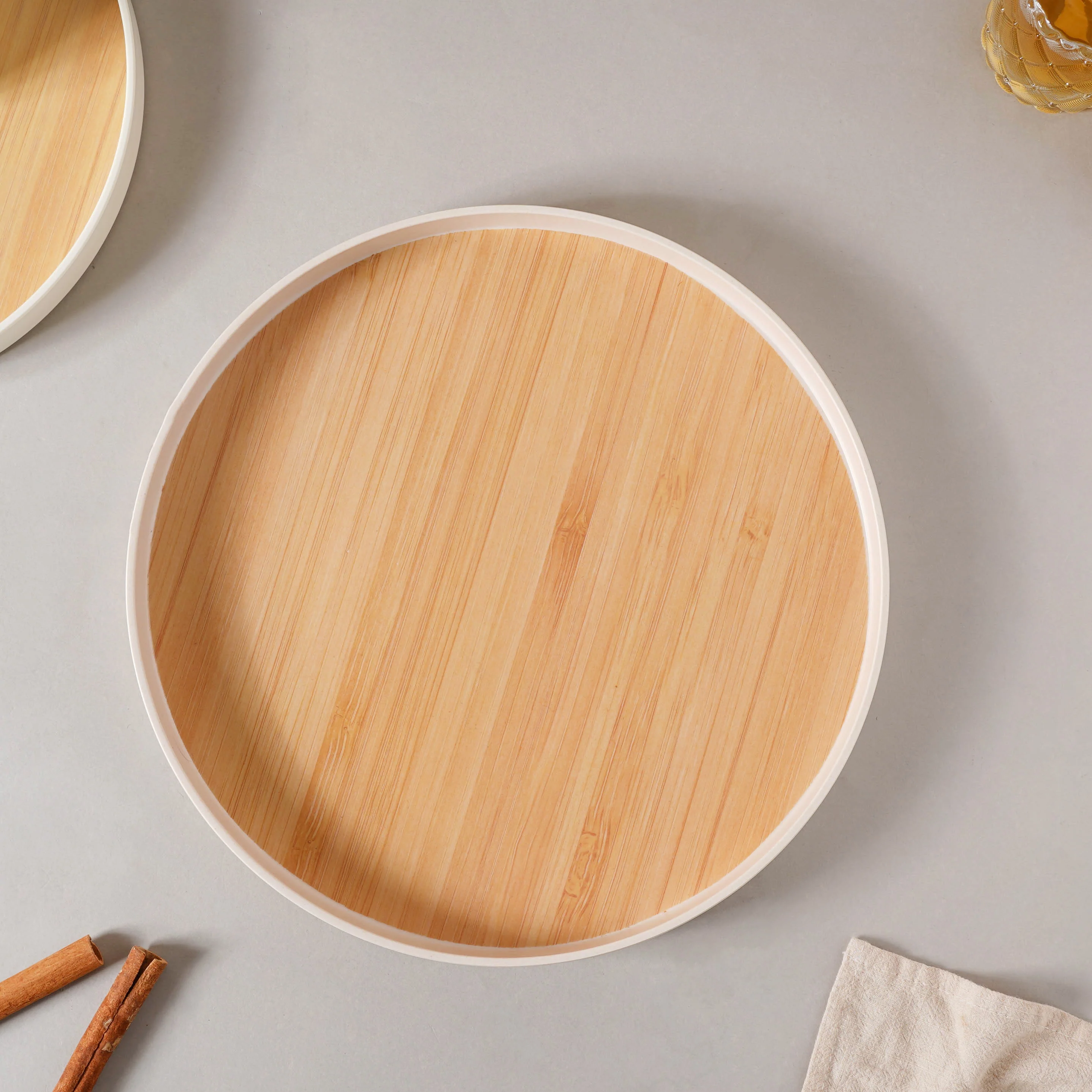 Japanese Bamboo Tea Tray - Image 4