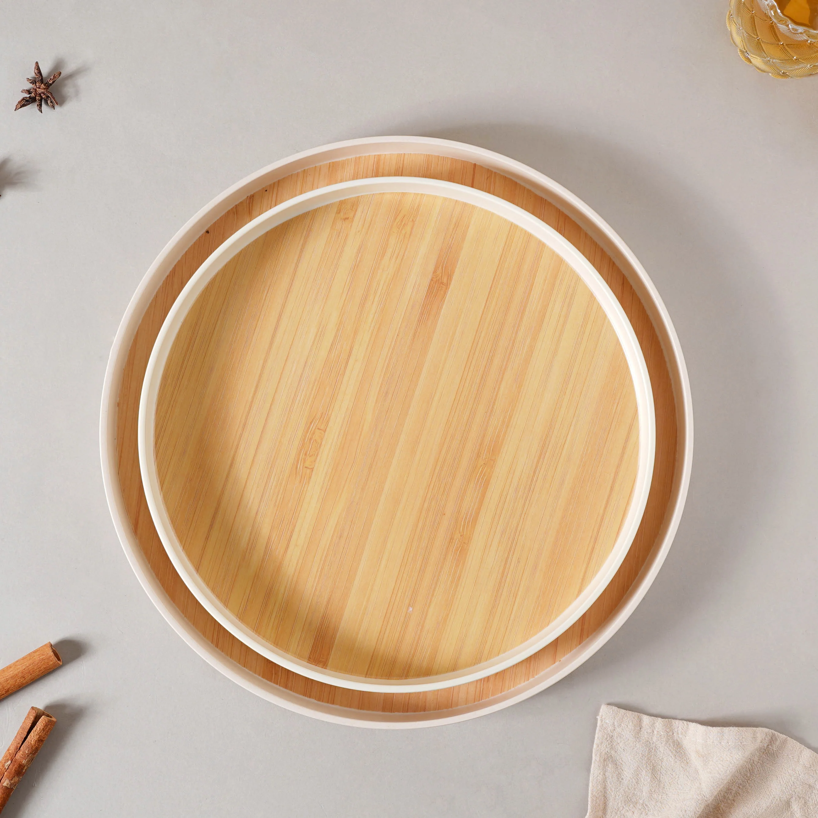 Japanese Bamboo Tea Tray - Image 8