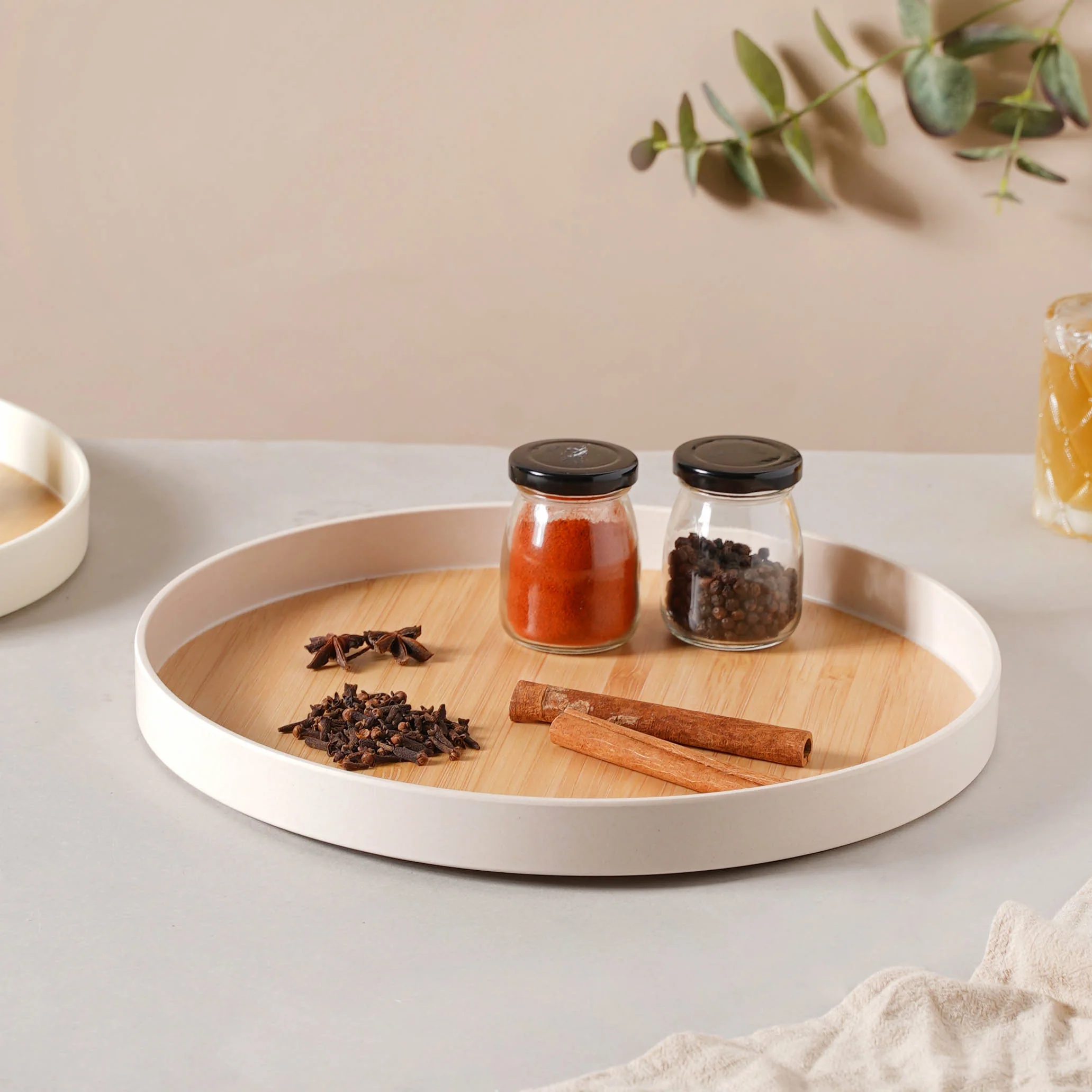 Japanese Bamboo Tea Tray - Image 9