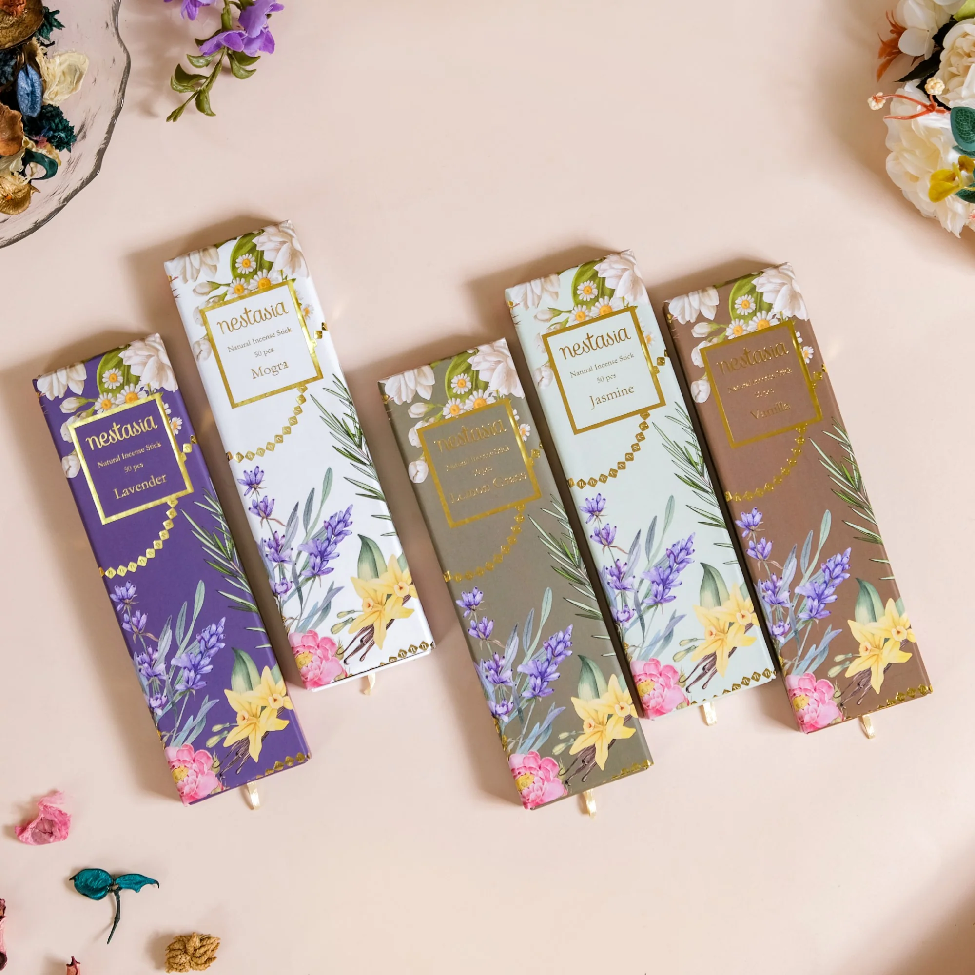 Jasmine Scented Incense Sticks Pack Of 50 - Image 12