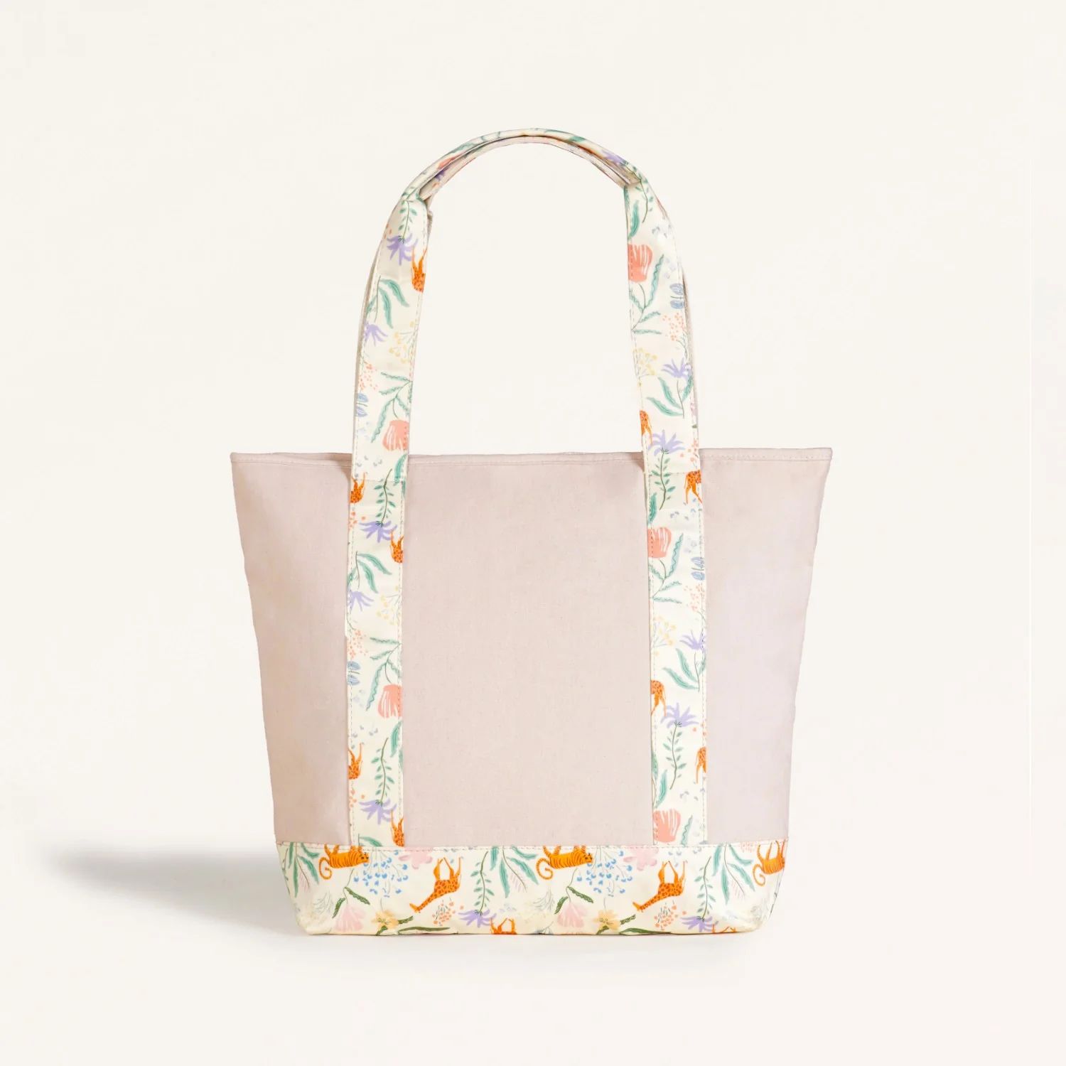 Jungle Adventure Large Canvas Zipper Tote Bag - Image 9