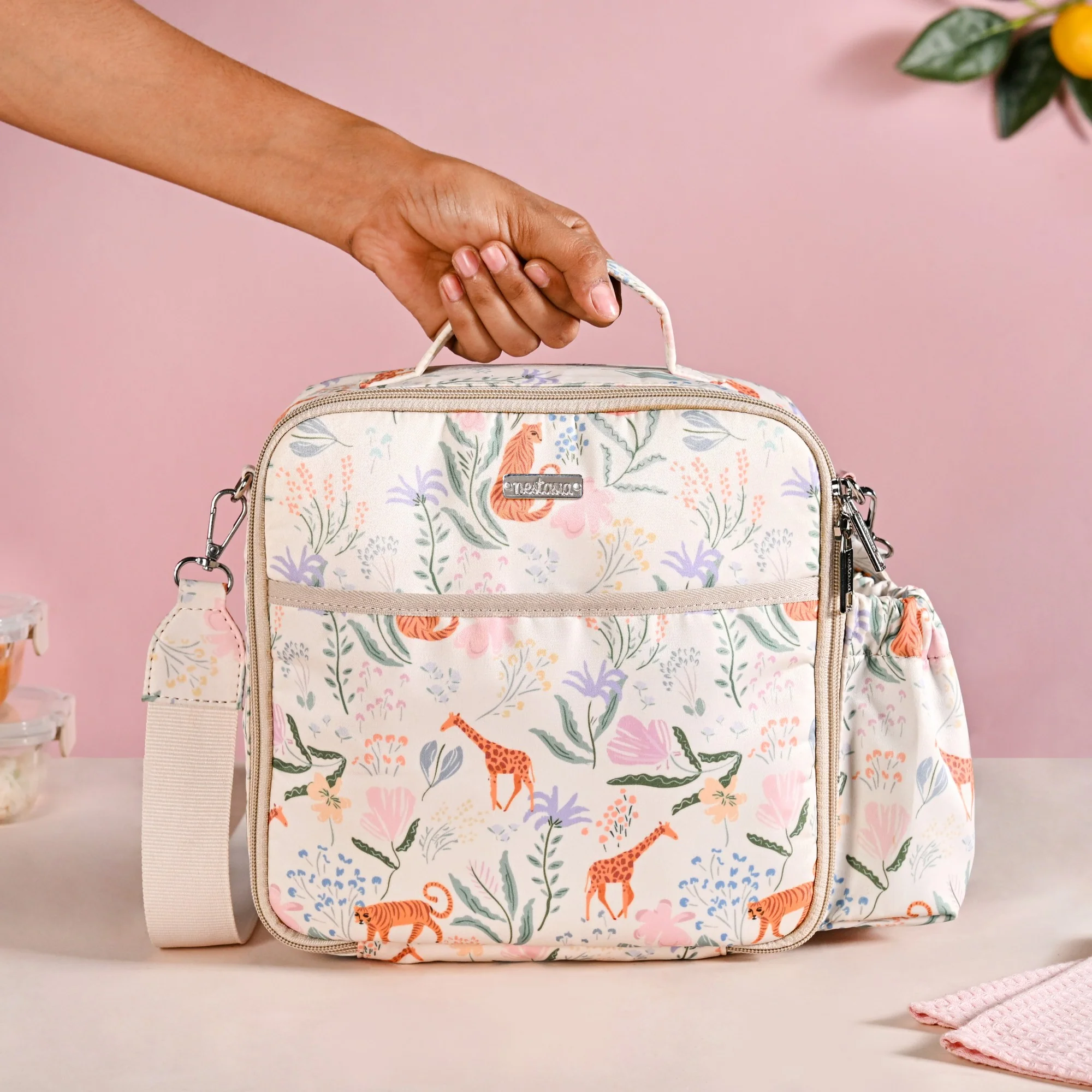 Jungle Safari Insulated Leakproof Lunch Bag - Image 3
