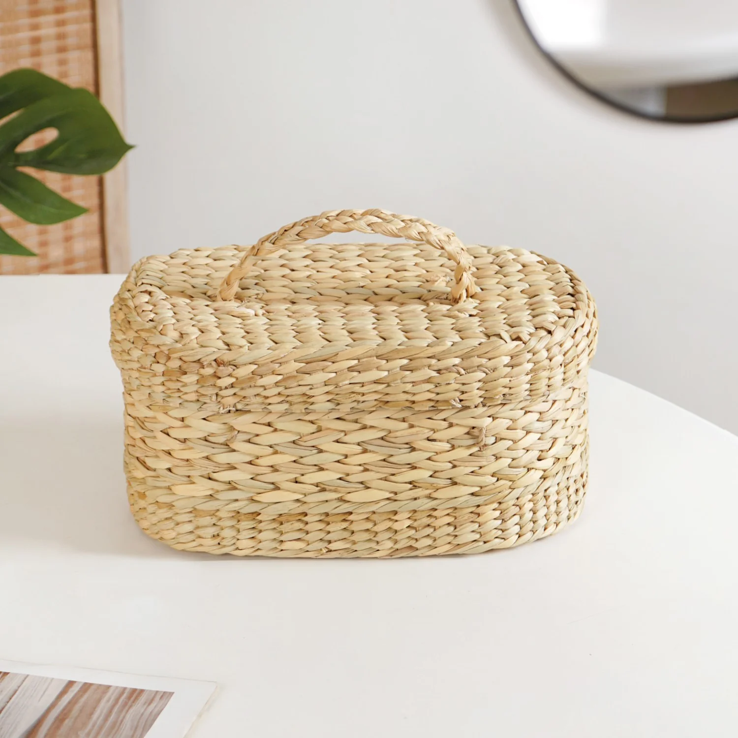 Kauna Grass Storage Basket – Eco-Friendly Handcrafted Organizer - Image 9