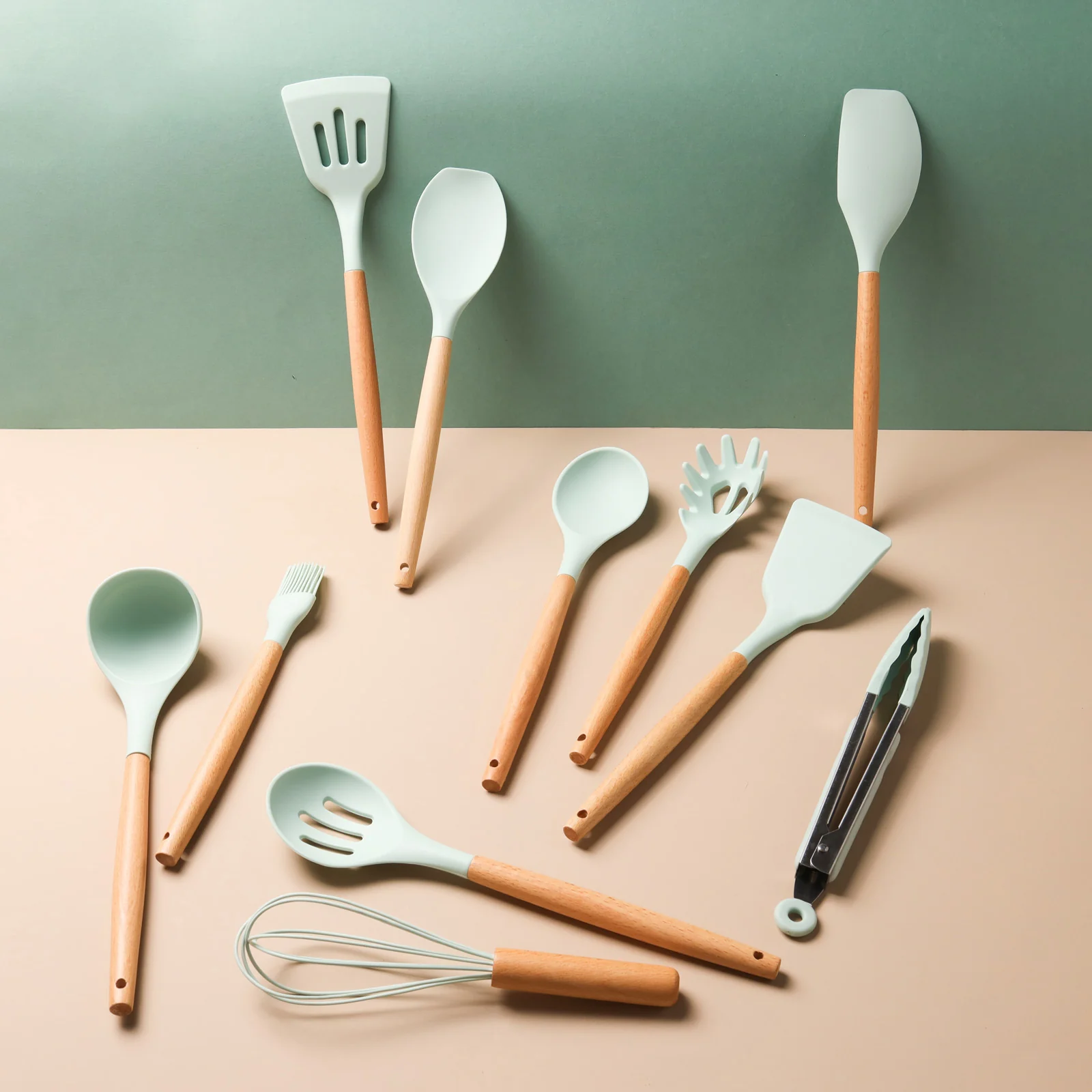 Kitchen Tools Set - Green - Image 3