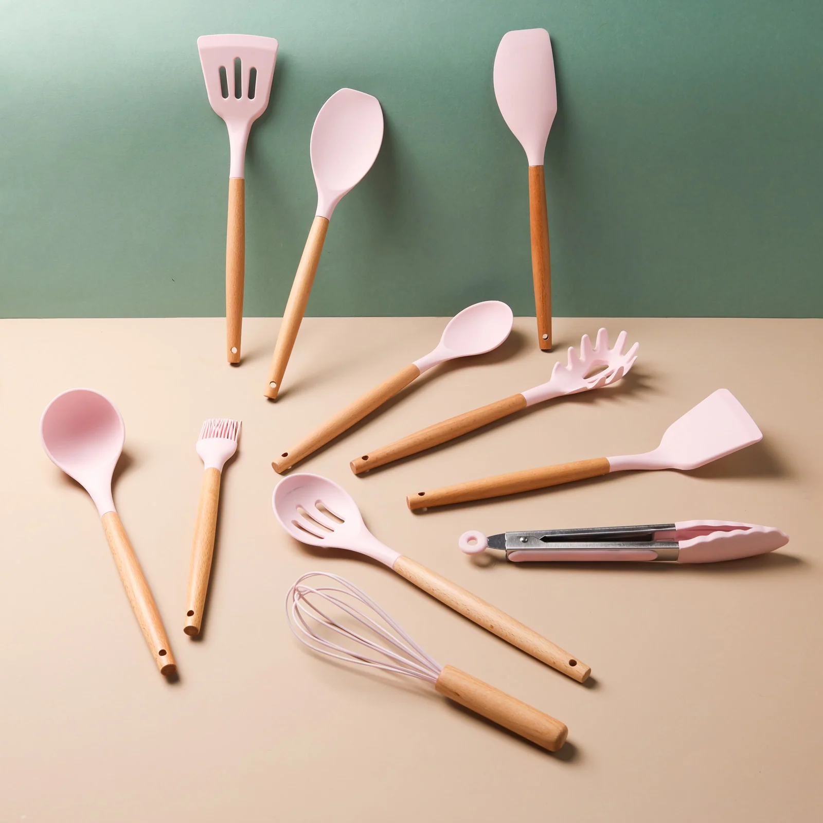 Kitchen Tools Set - Pink - Image 2