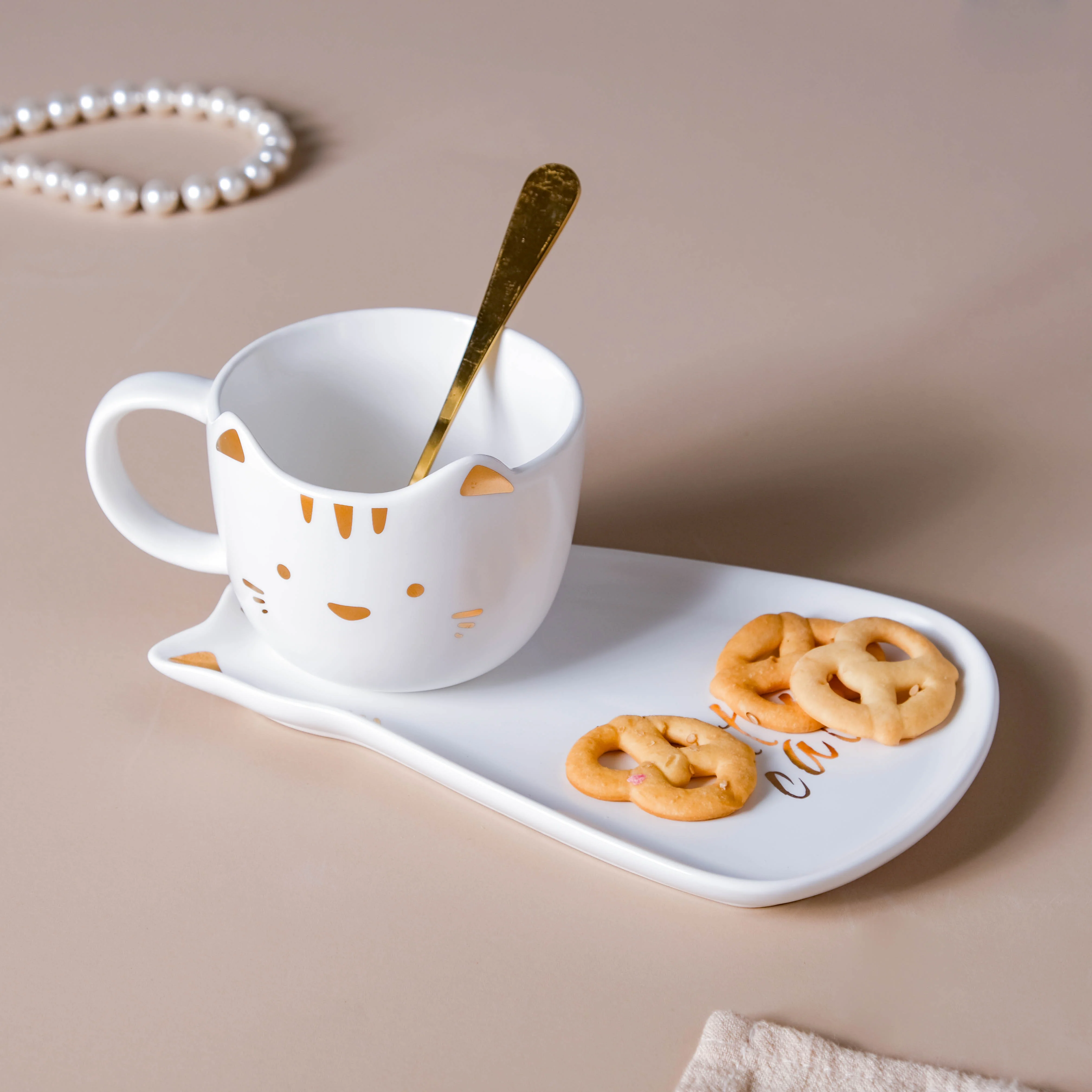 Kitten Mug And Plate - Image 9