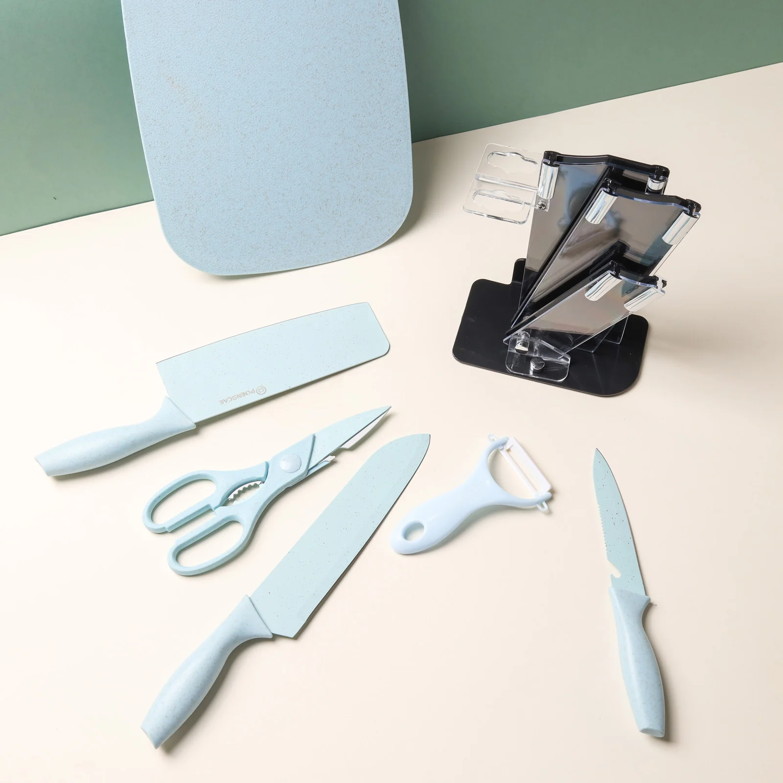 Knife Set With Stand - Image 2
