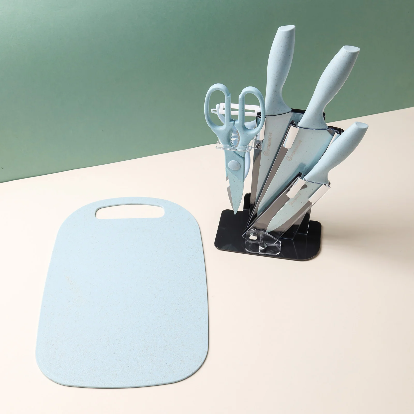 Knife Set With Stand - Image 3