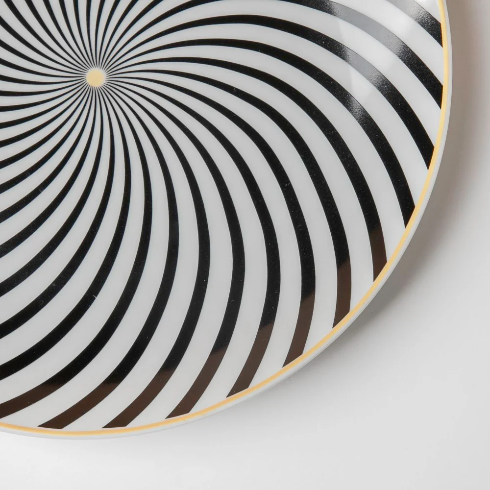 La Mode Spiral Dinner Plate 10 Inch - Image 4