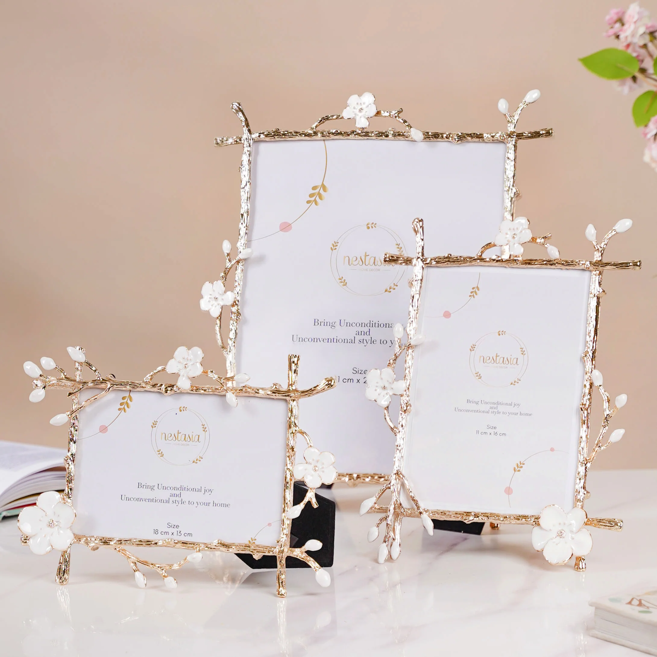 La Nature White Photo Frame Landscape - Image 7