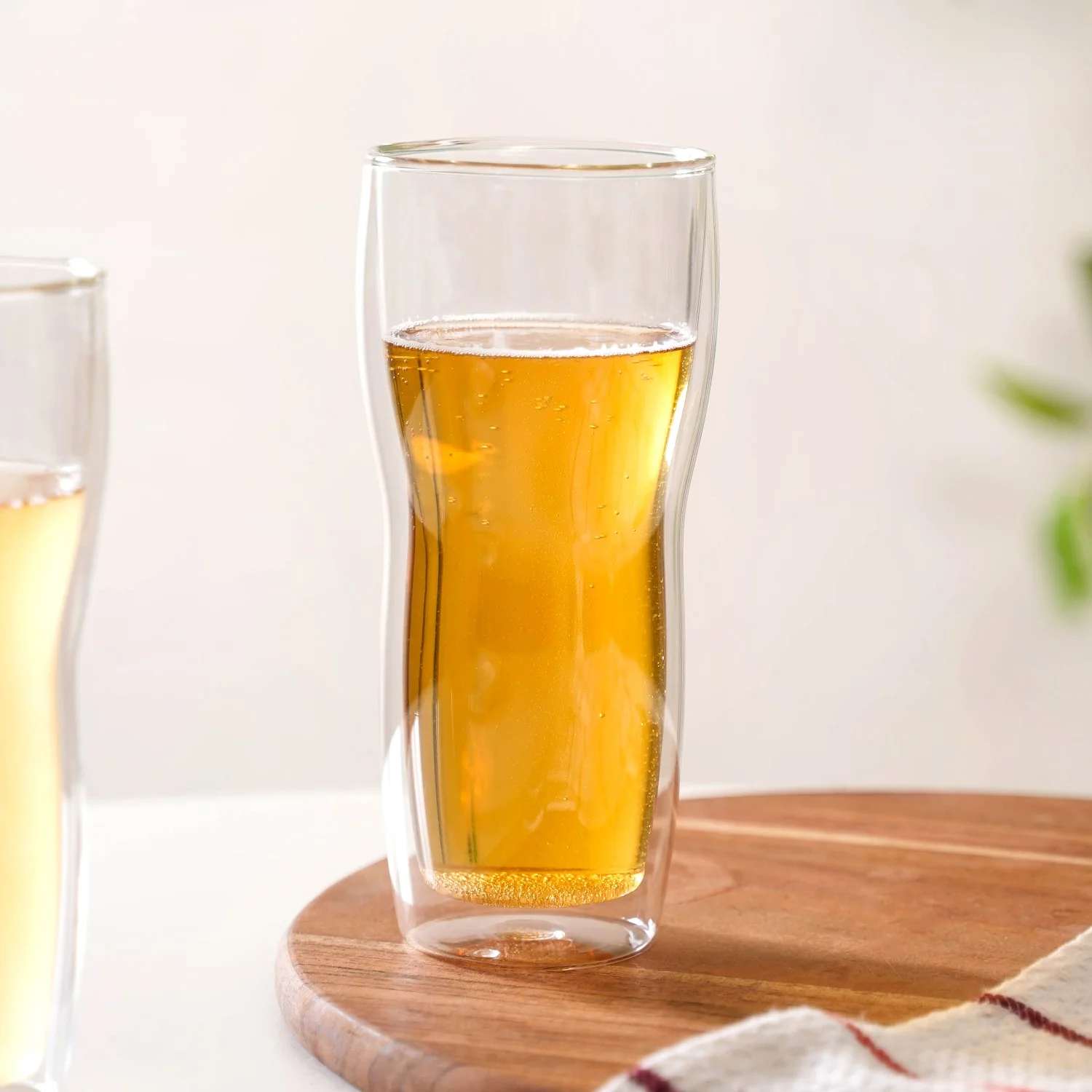 Lager Beer High Borosilicate Double Wall Glass Set Of 2 500ml - Image 6