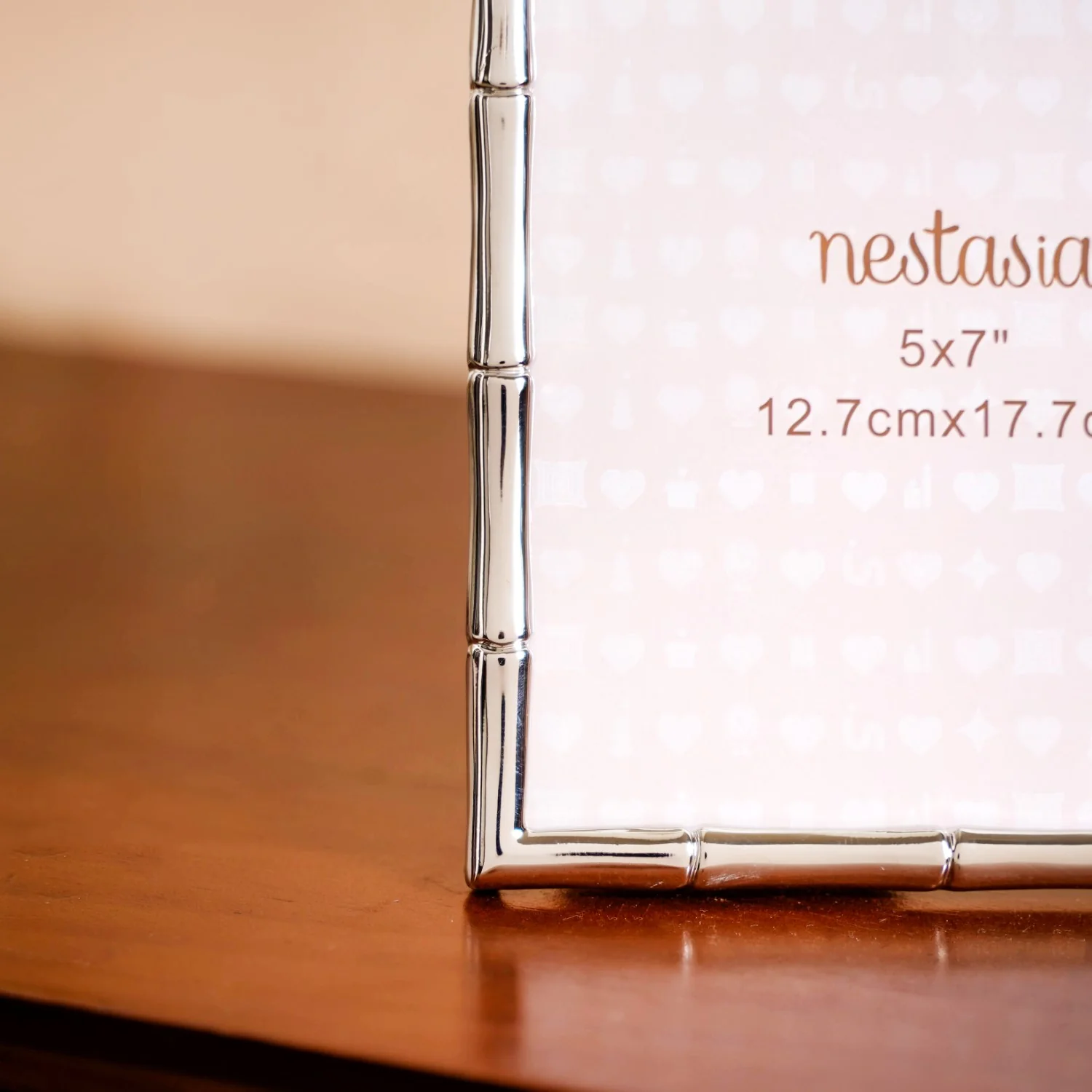 Large Bamboo Cut Photo Frame 20x25cm - Image 6