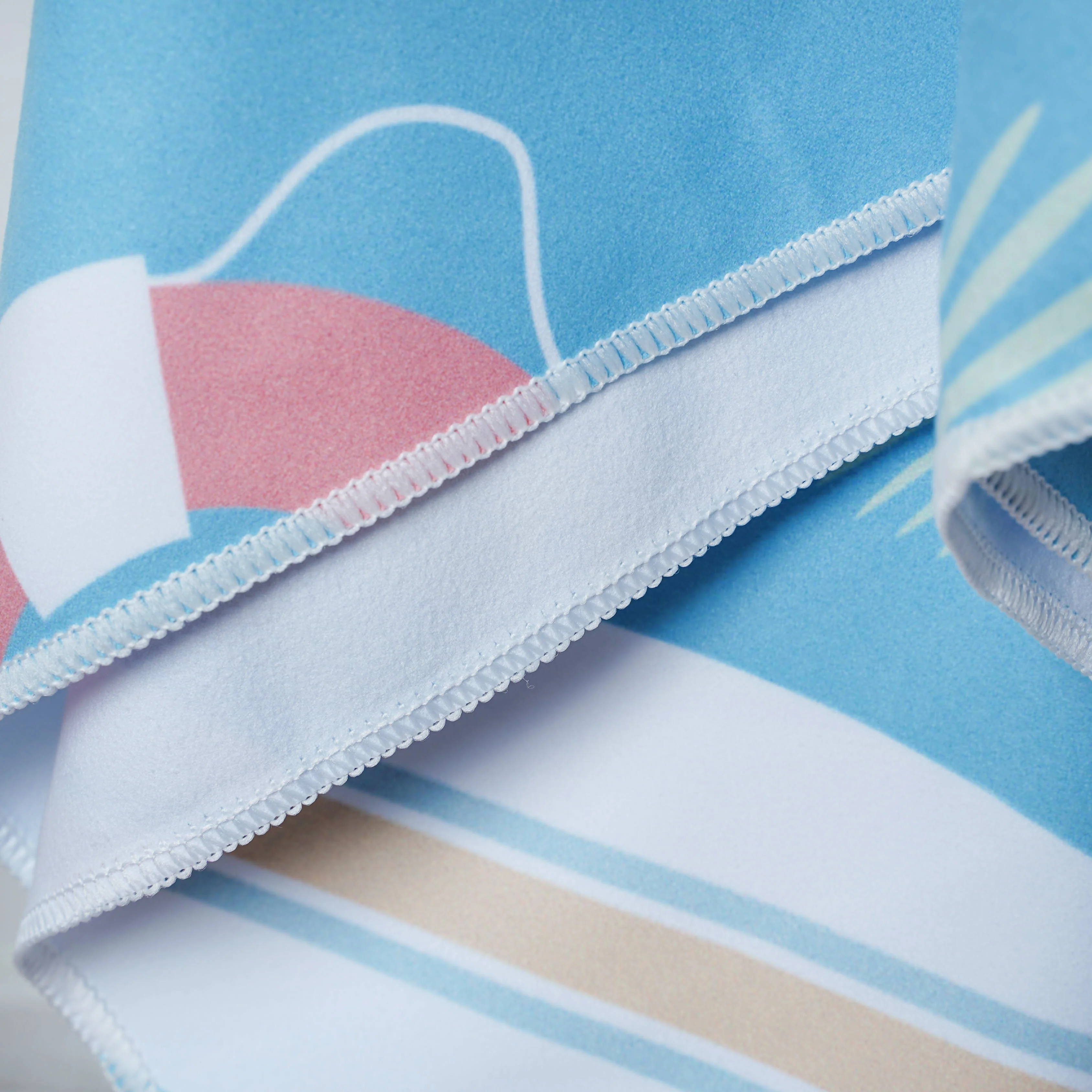 Large Beach Towel Blue - Image 3