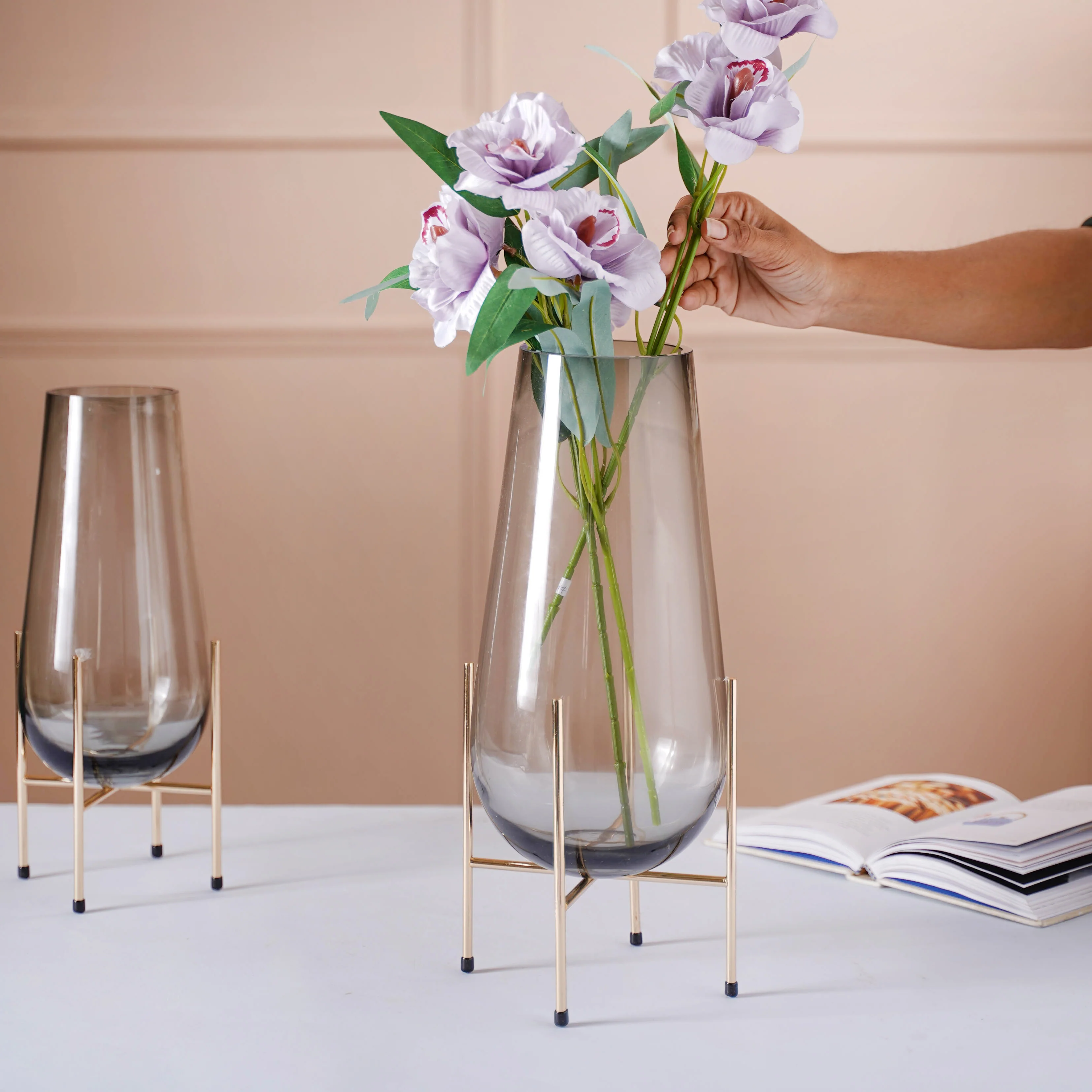 Large Crystal Vase - Image 2