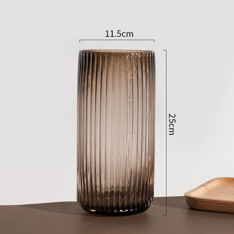 Large Glass Tube Vase - Image 15