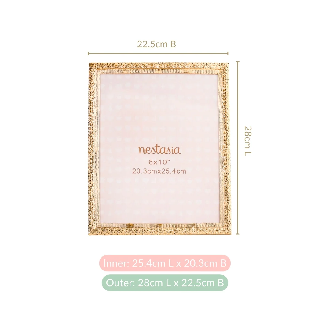 Large Golden Moments Picture Frame 20x25cm - Image 4