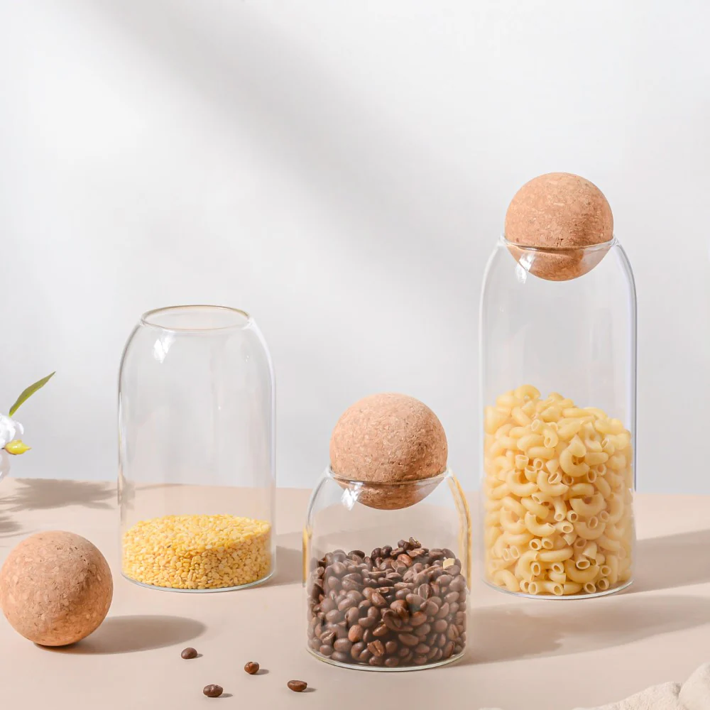 Large Jar with Cork Lid - Image 10
