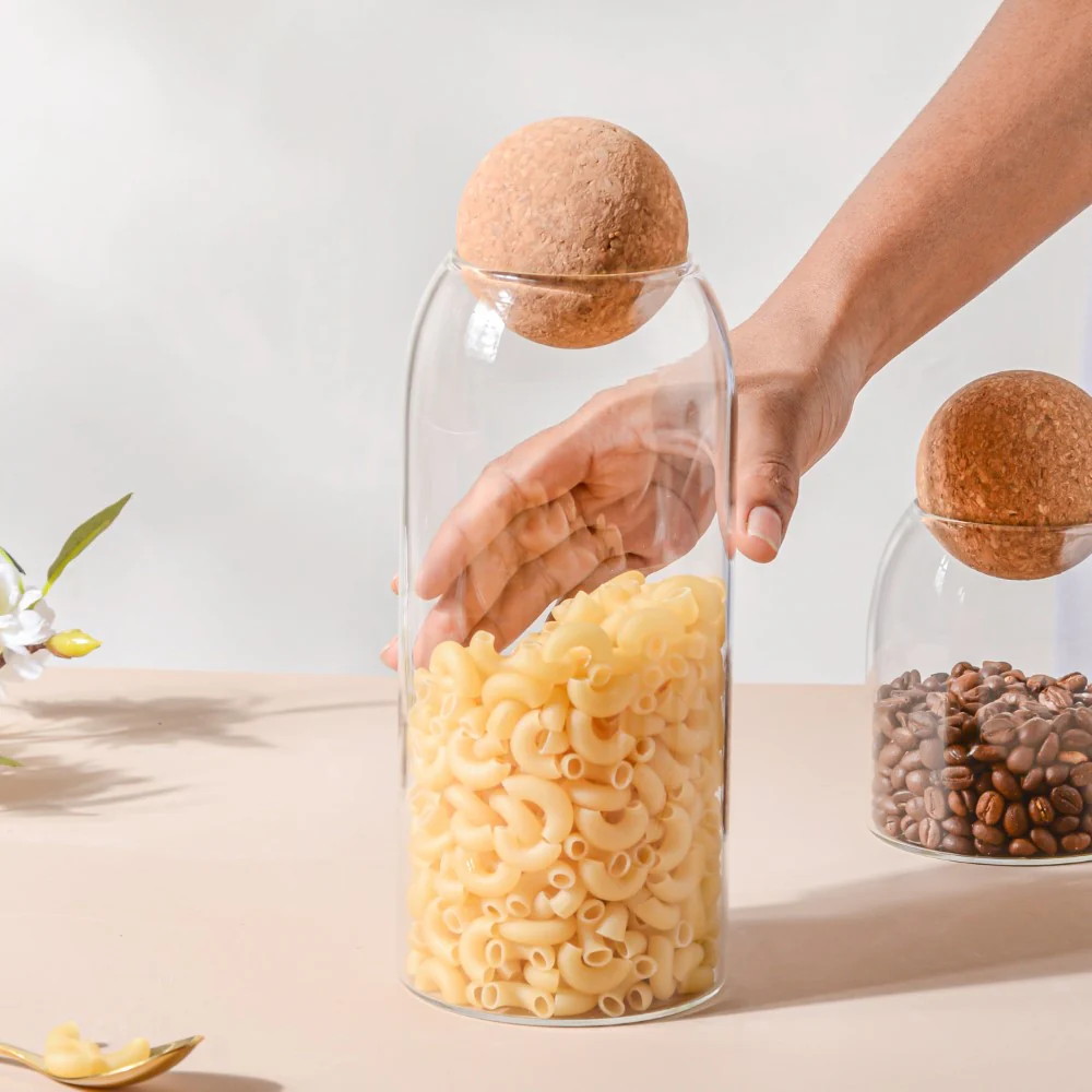 Large Jar with Cork Lid - Image 4
