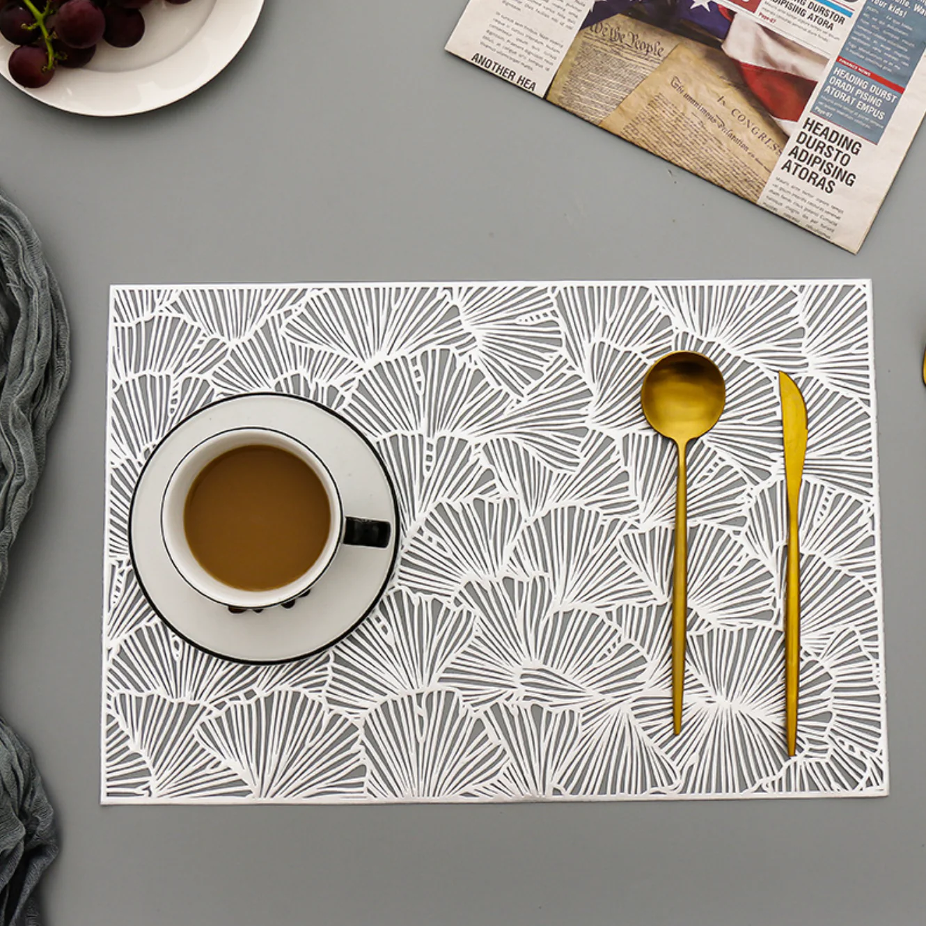 Large PVC Table Mat Set of 2 - Image 10
