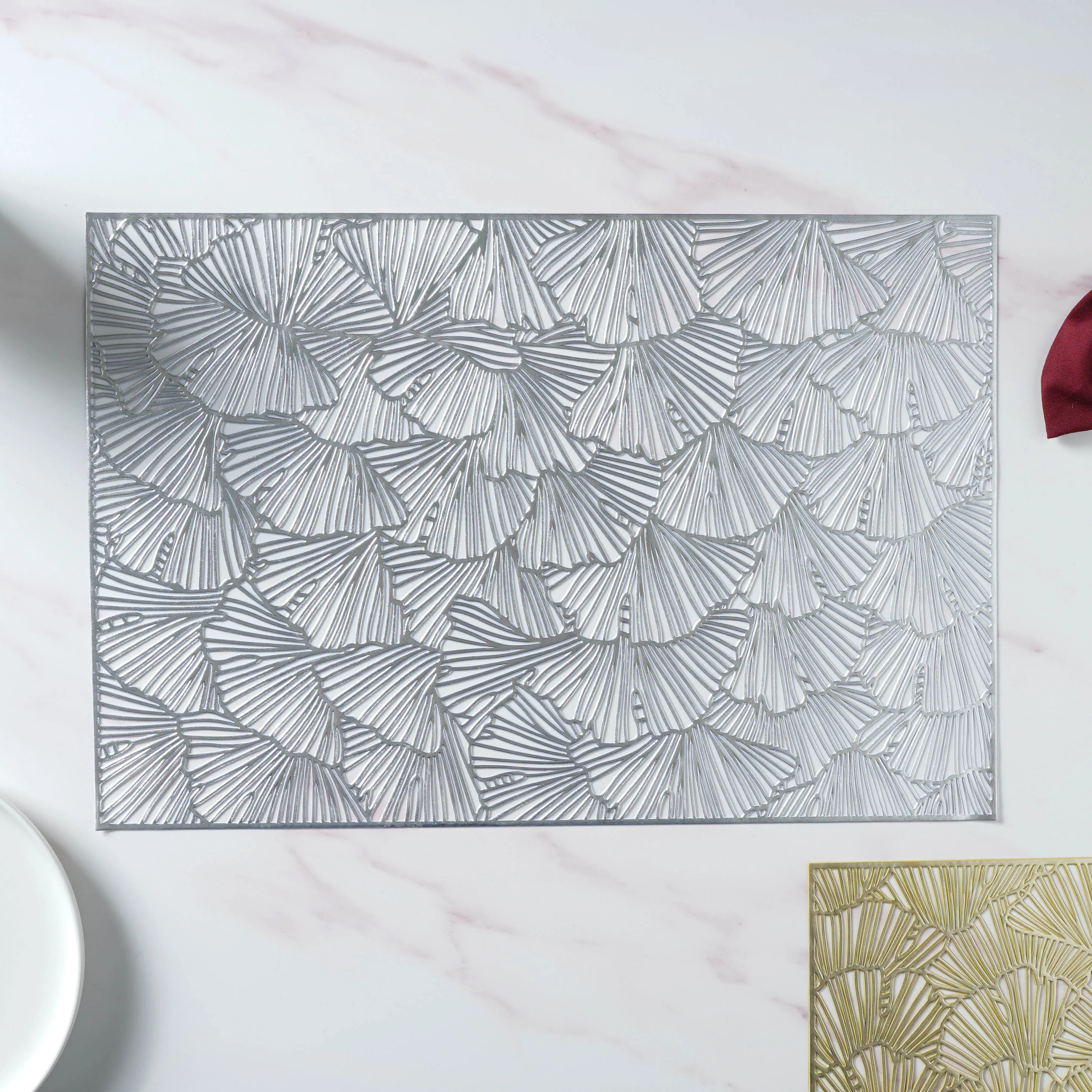 Large PVC Table Mat Set of 2 - Image 13