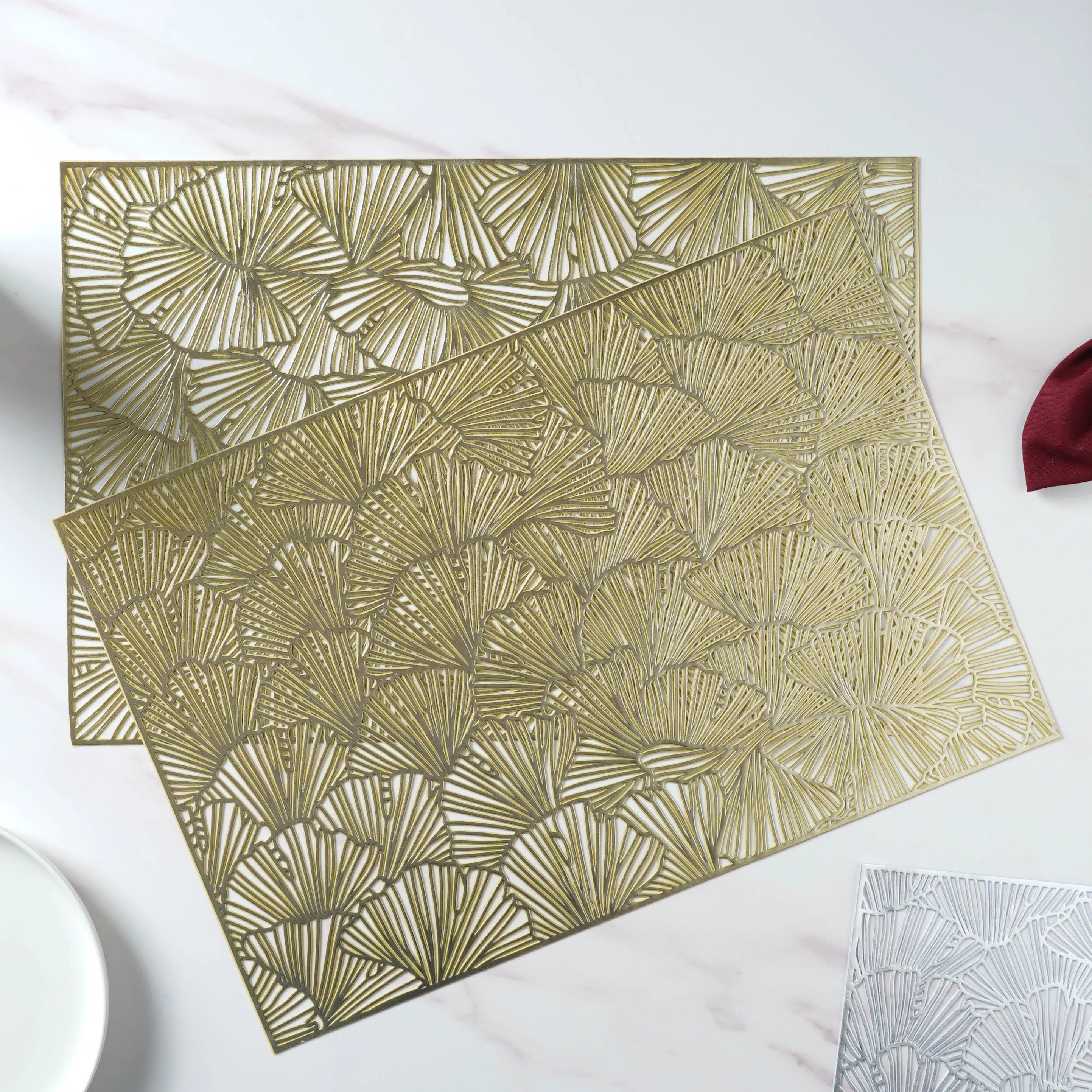 Large PVC Table Mat Set of 2 - Image 3