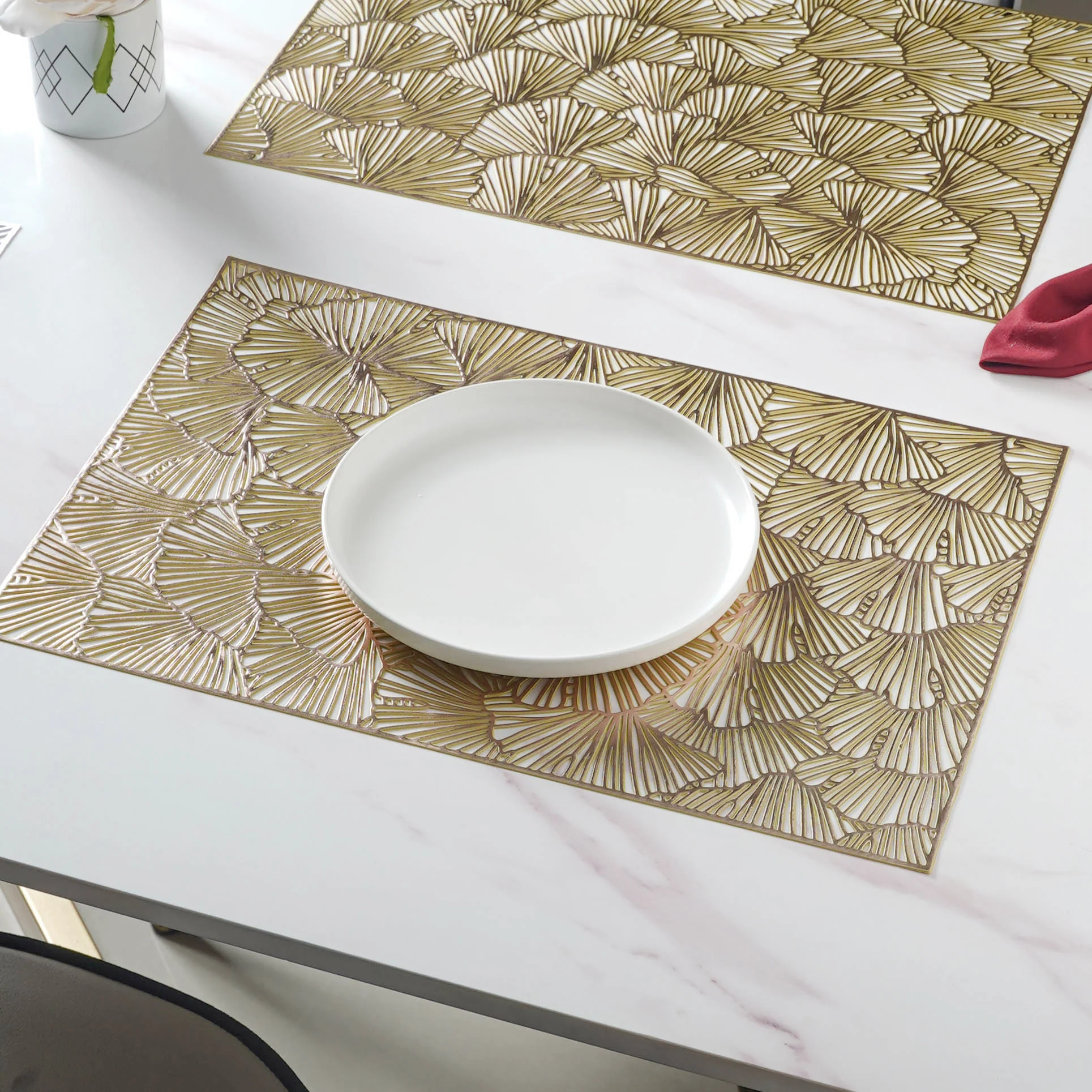 Large PVC Table Mat Set of 2 - Image 5