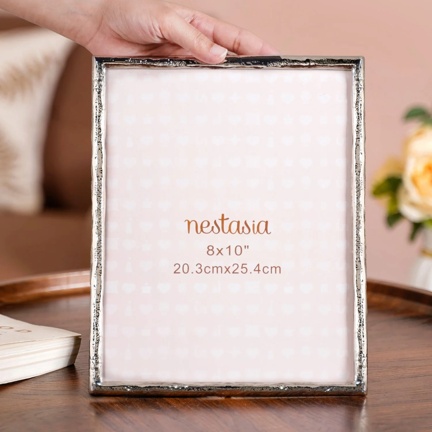 Large Silver Classic Photo Frame 20x25cm - Image 3