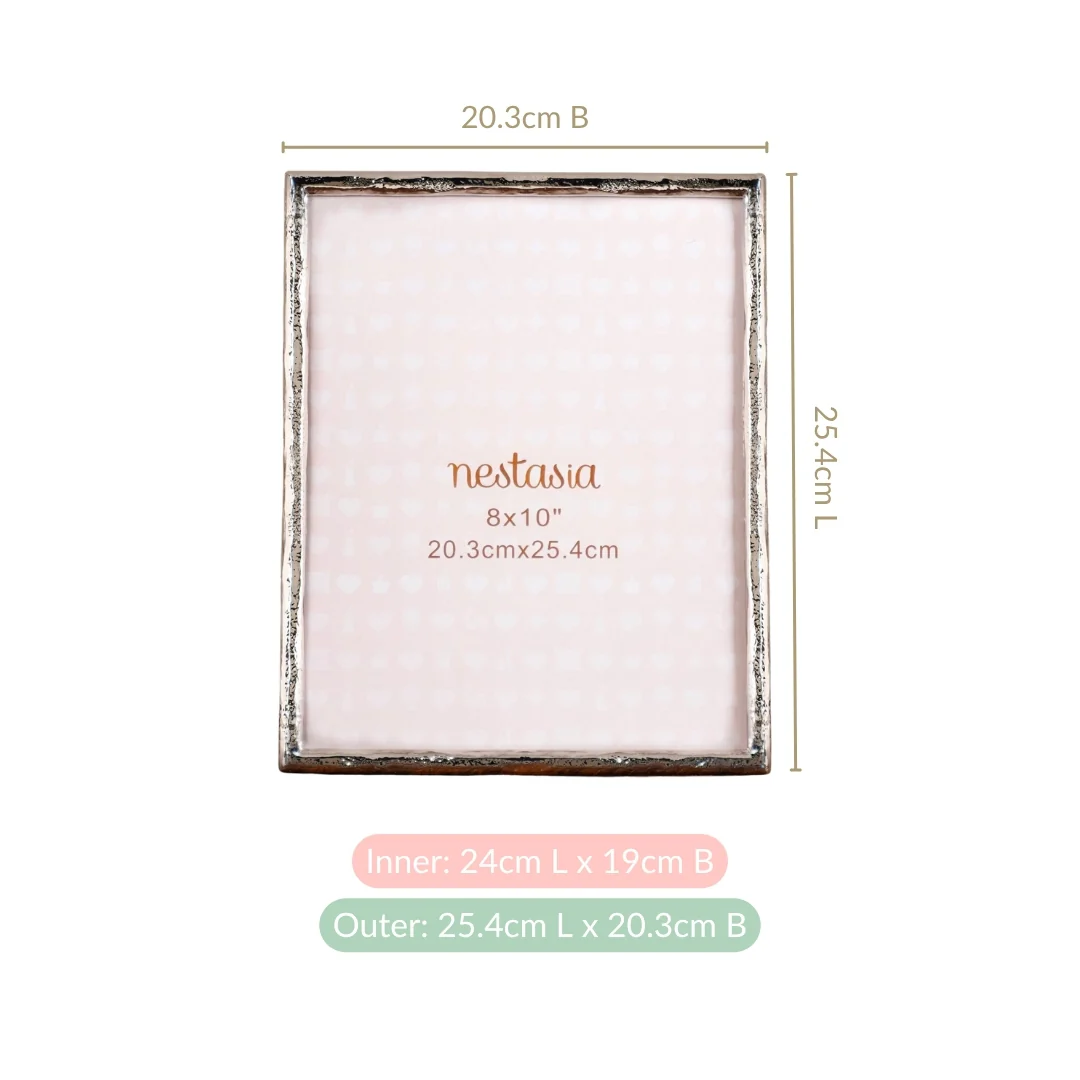Large Silver Classic Photo Frame 20x25cm - Image 4