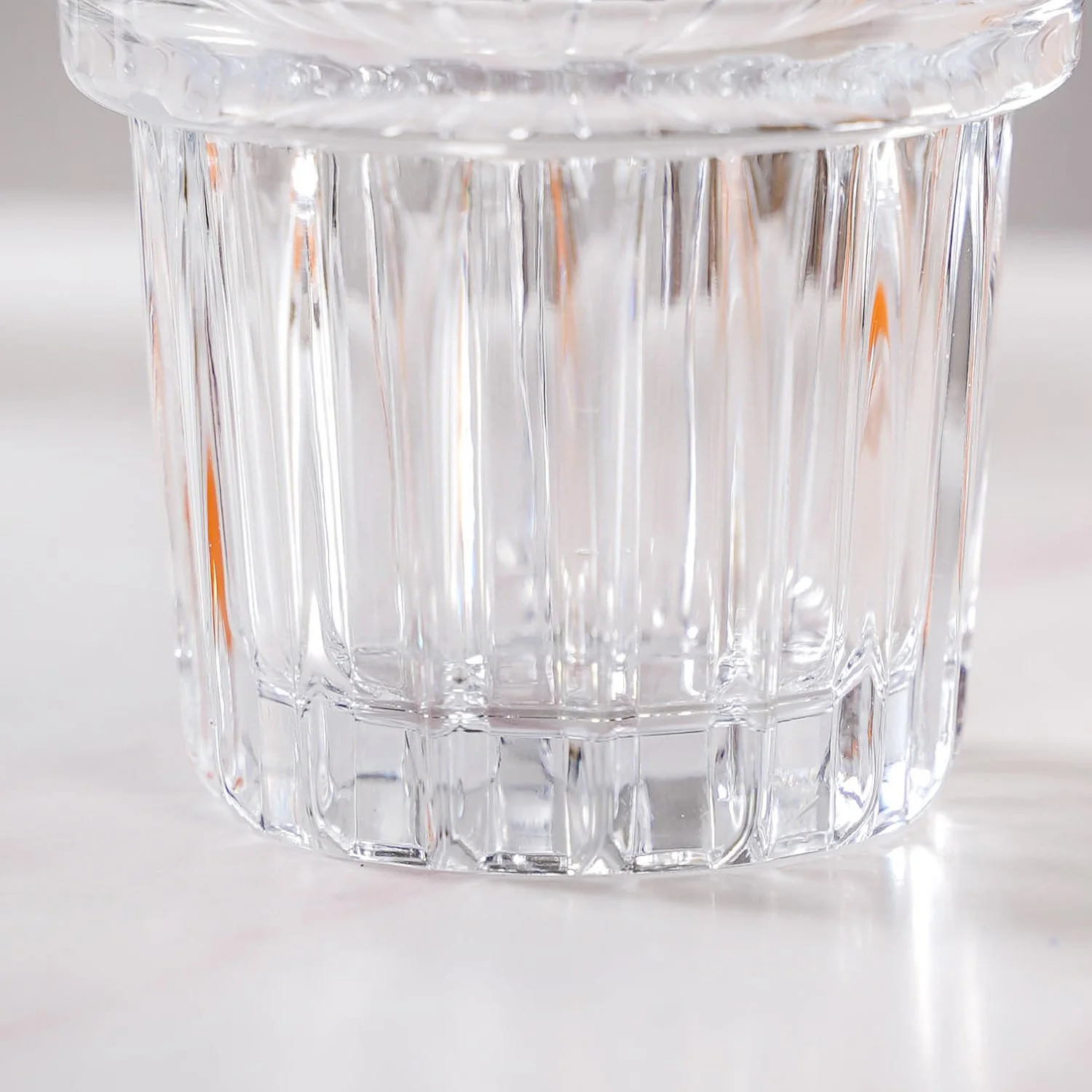Large Stackable Drinking Glass Tumblers Set Of 6 340ml - Image 8