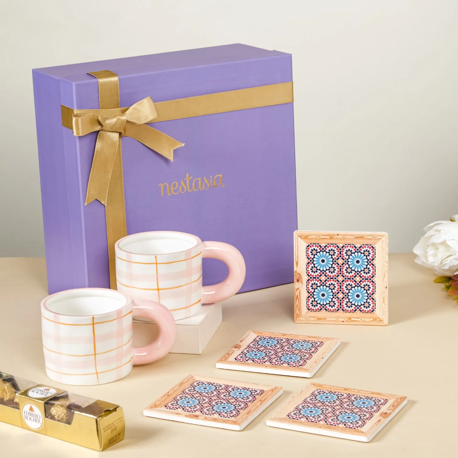 Lavender Raksha Bandhan Hamper Set Of 6 - Image 6