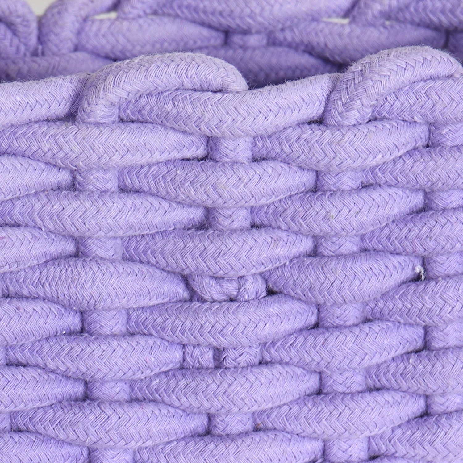 Lavender Rope Style Small Basket 21cm - Image 8