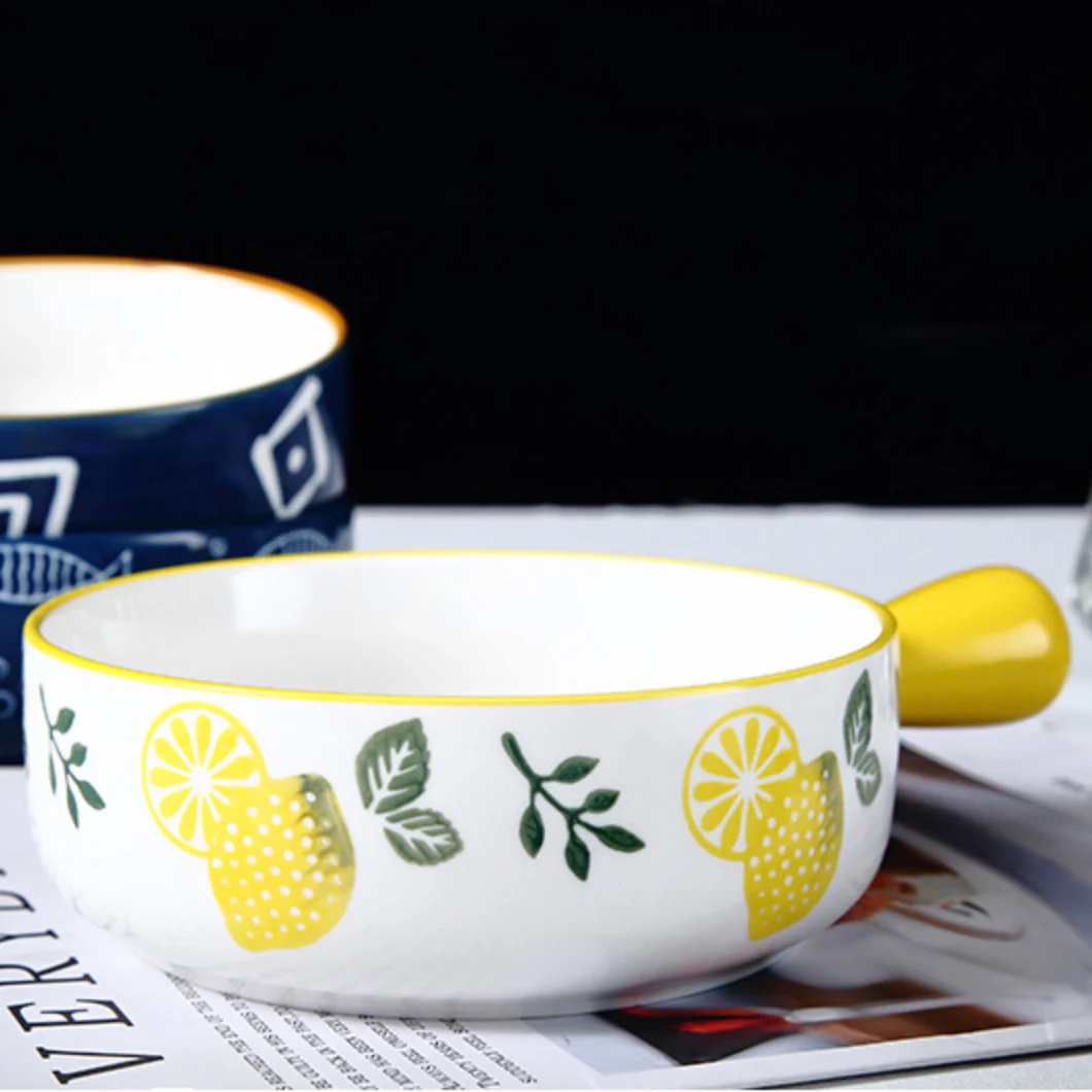 Lemon Bowl With Handle - Image 3